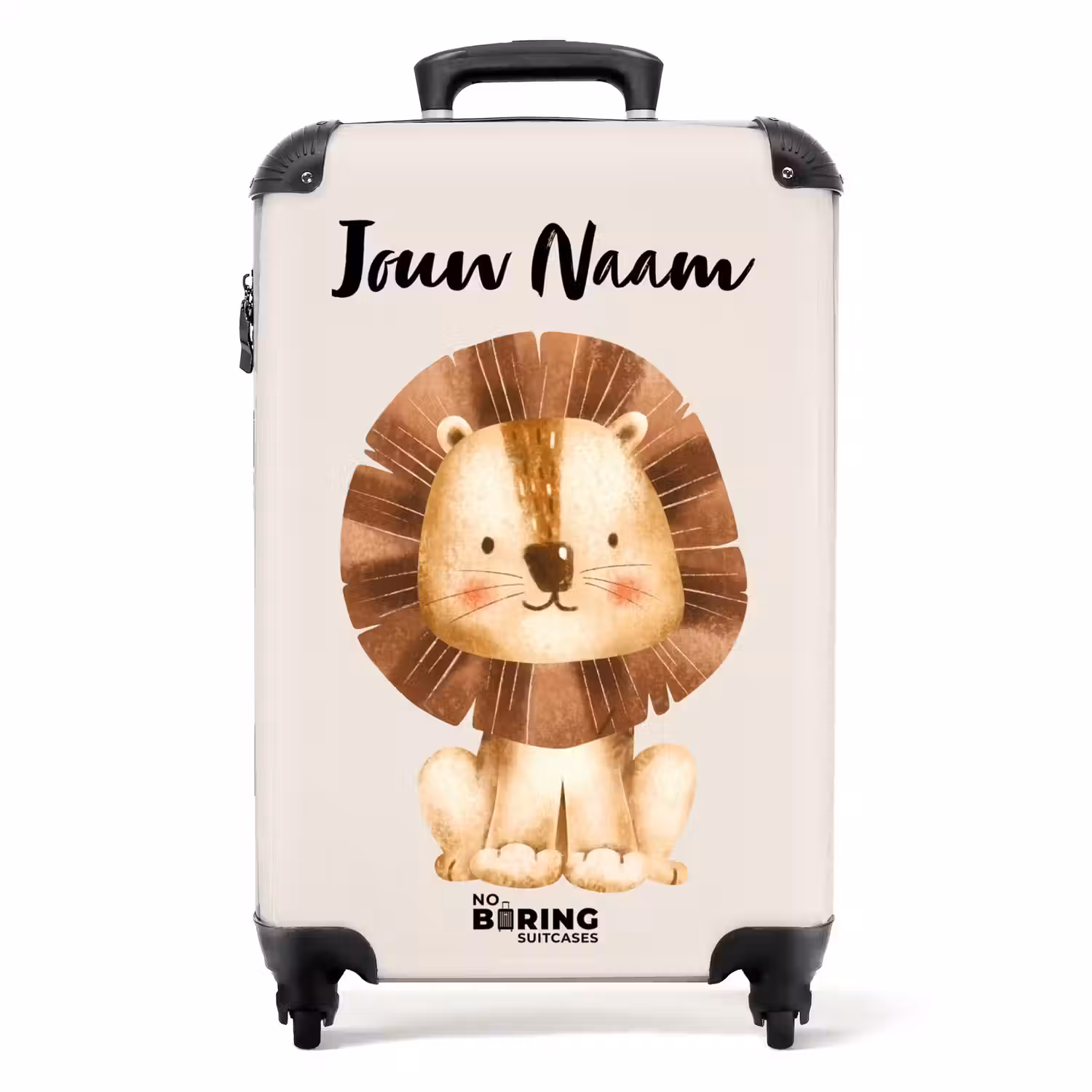 Lamar Leeuw NBS - Handbagage koffer - Kinderen Unisex middel -productfoto_recht