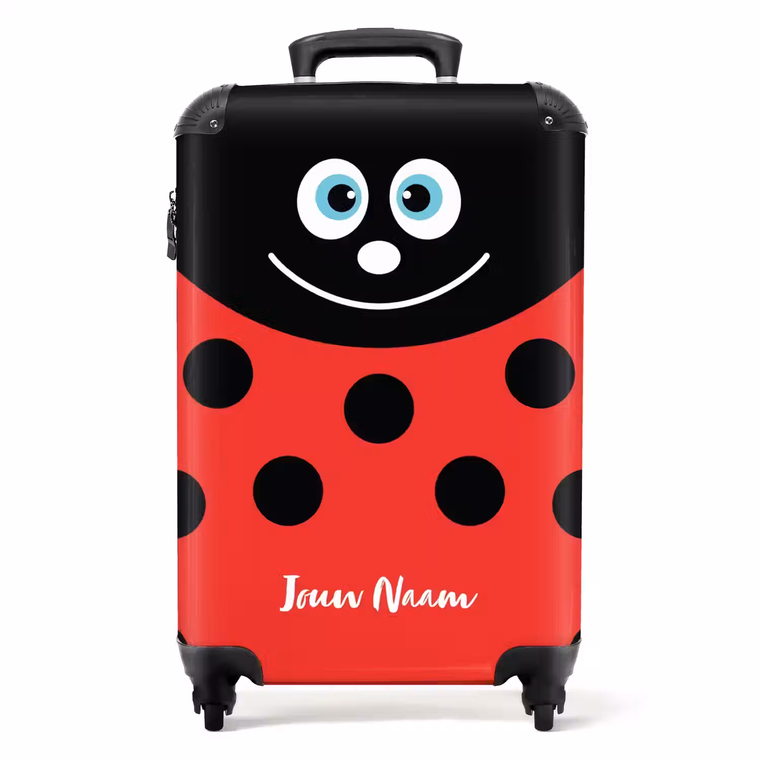 Lilly lieveheersbeestje NBS - Handbagage koffer - Kinderen Unisex middel -productfoto_recht