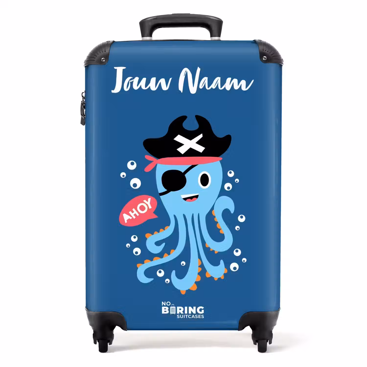 Piratenoctopus NBS - Handbagage koffer - Kinderen Unisex middel -productfoto_recht