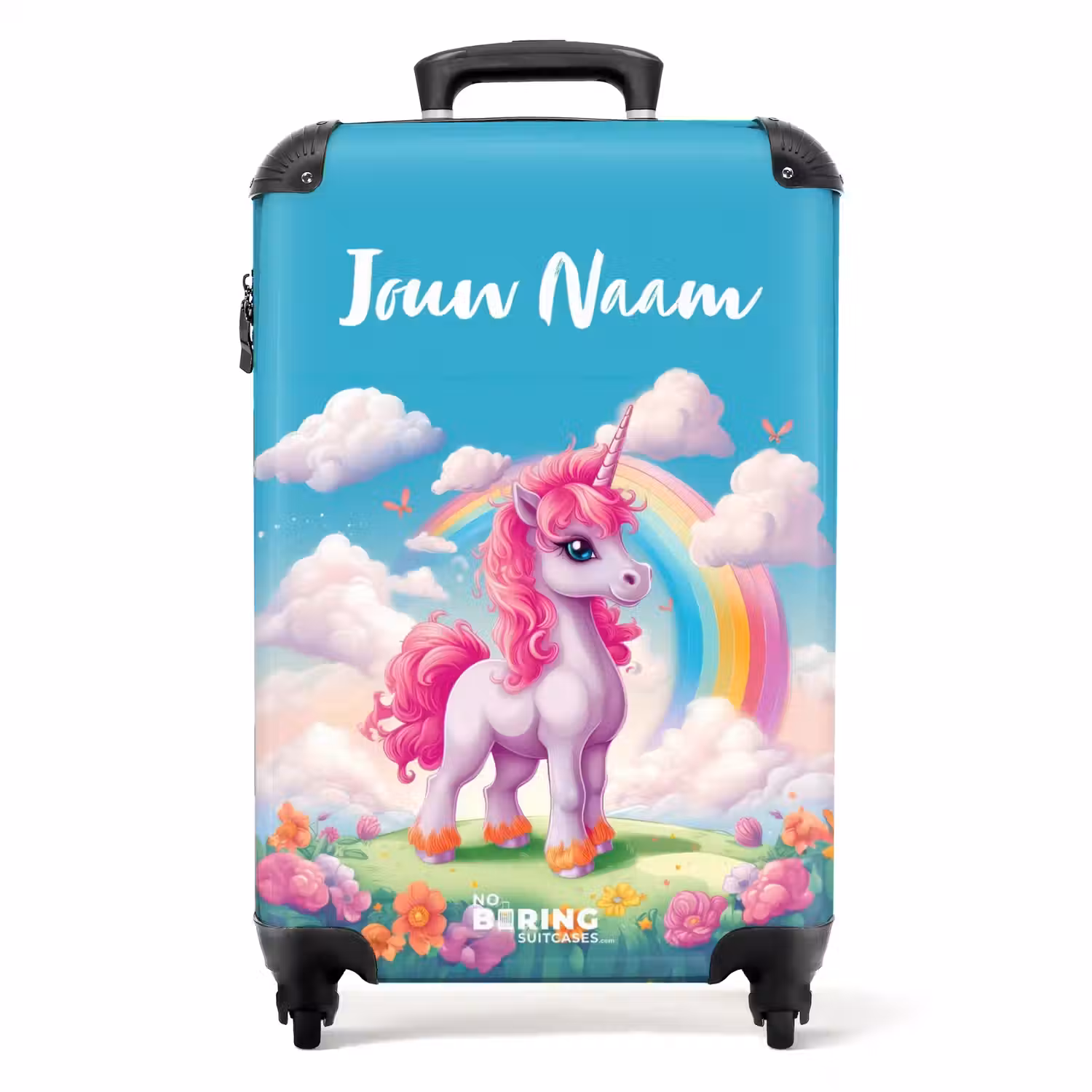 Rosie Regenboog NBS - Handbagage koffer - Kinderen Unisex middel -productfoto_recht
