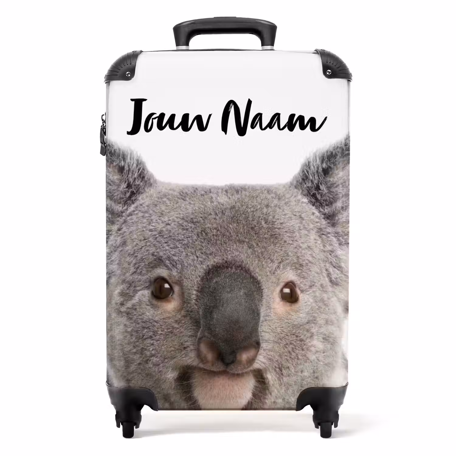 Schattige Koala Beer NBS - Handbagage koffer - Kinderen Unisex middel -productfoto_recht