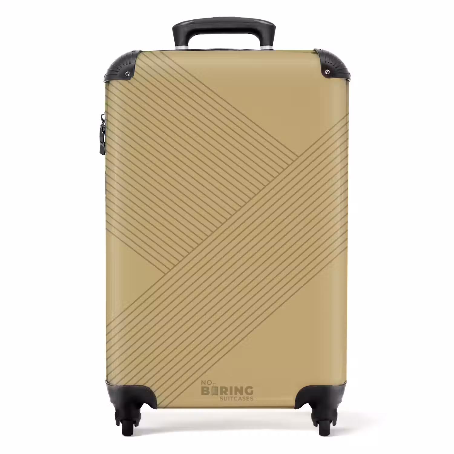 Minimal - Kruisende lijnen op NBS - Handbagage koffer - Unisex middel -productfoto_recht
