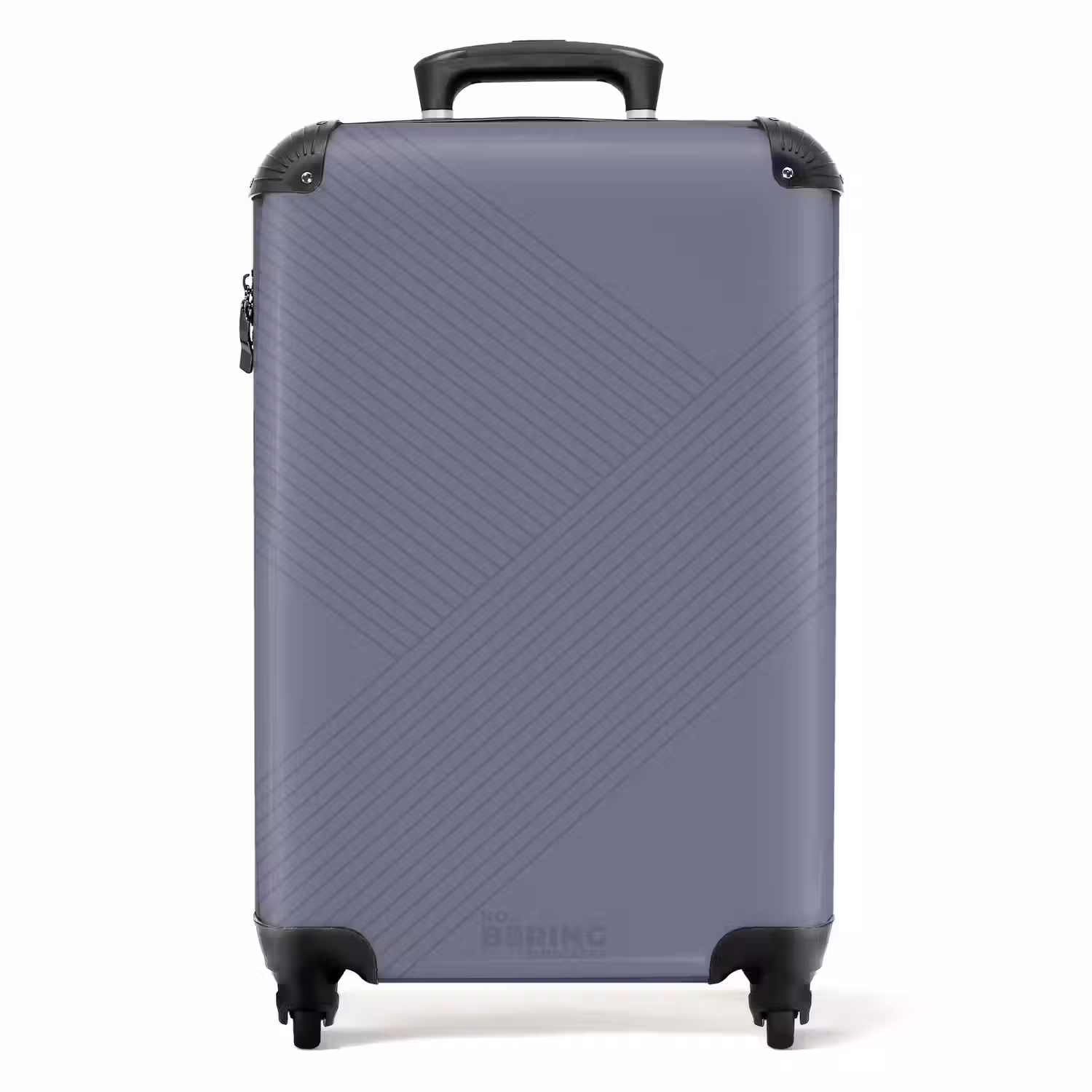 Minimal - Kruisende lijnen op NBS - Handbagage koffer - Unisex middel -productfoto_recht