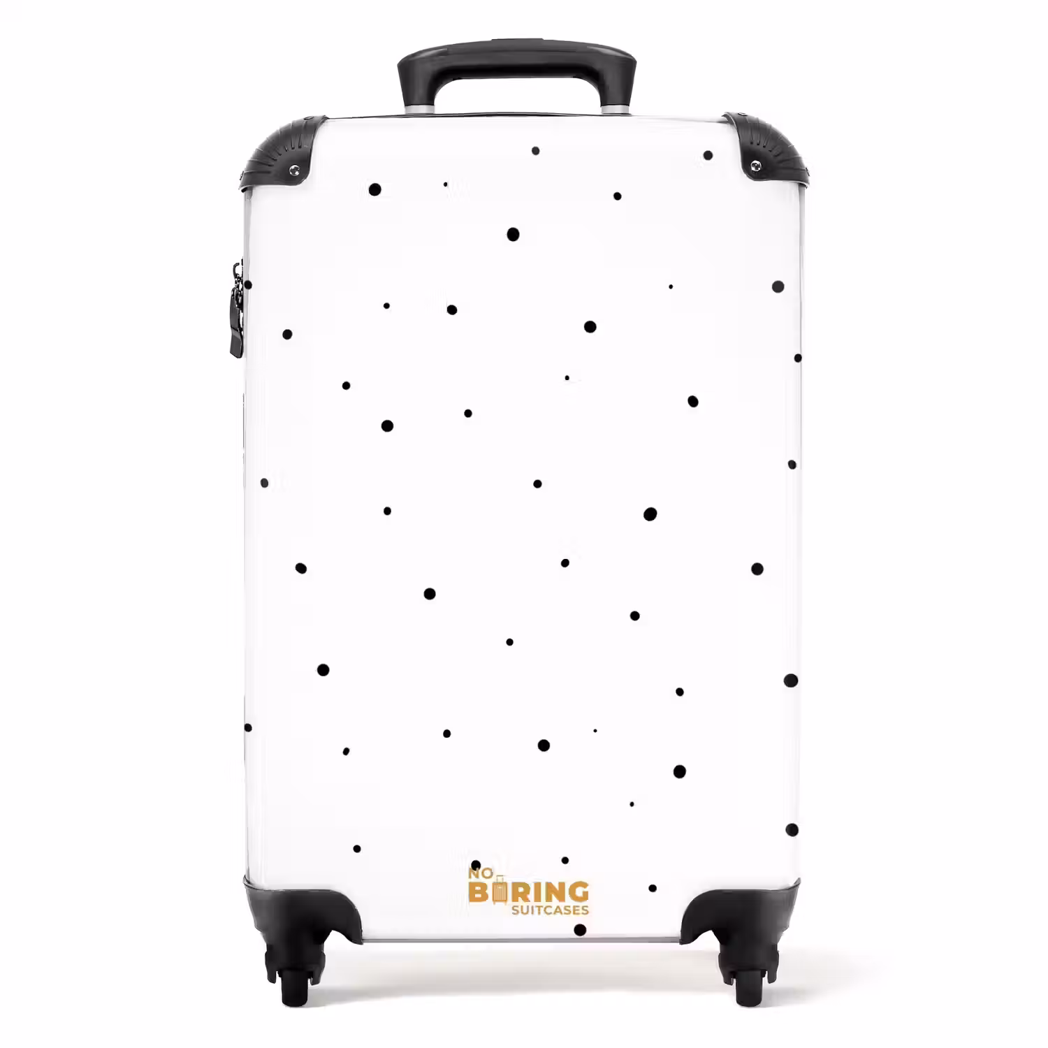 Minimalistisch stippenveld NBS - Handbagage koffer - Volwassenen Unisex middel -productfoto_recht