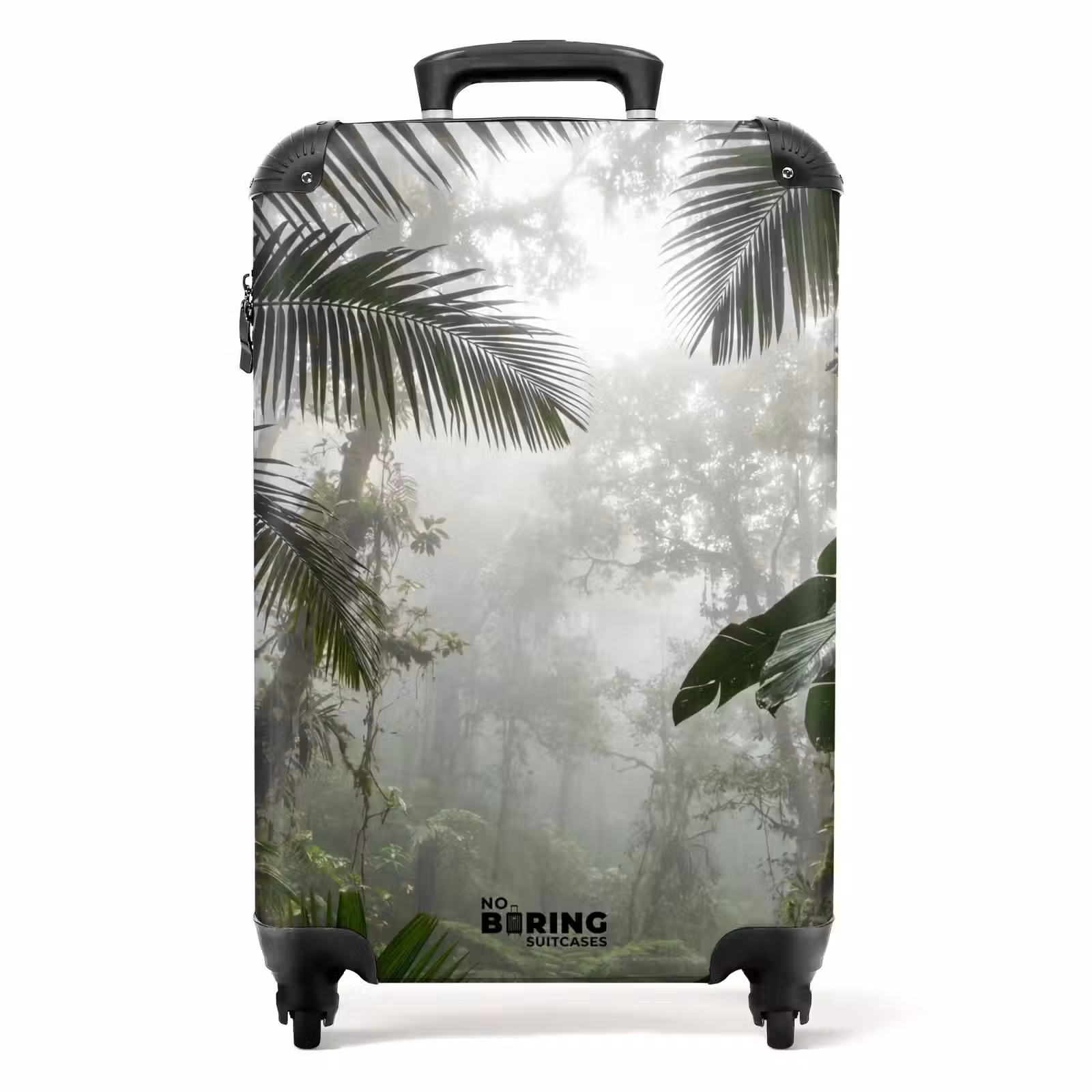 Koffer - Natuur - Jungle - Mist - Groen - Bladeren — 1