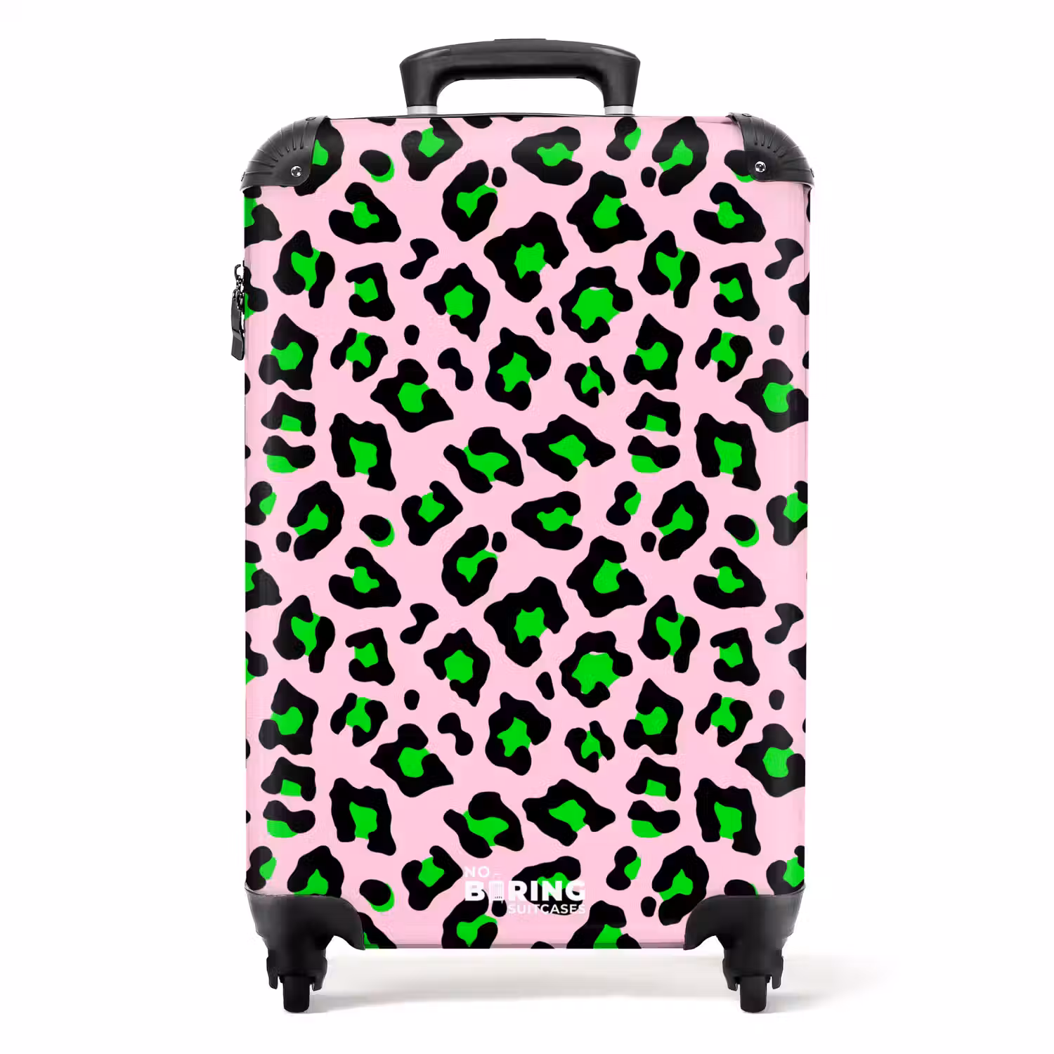 Neon pantermotief NBS - Handbagage koffer - Volwassenen Unisex middel -productfoto_recht