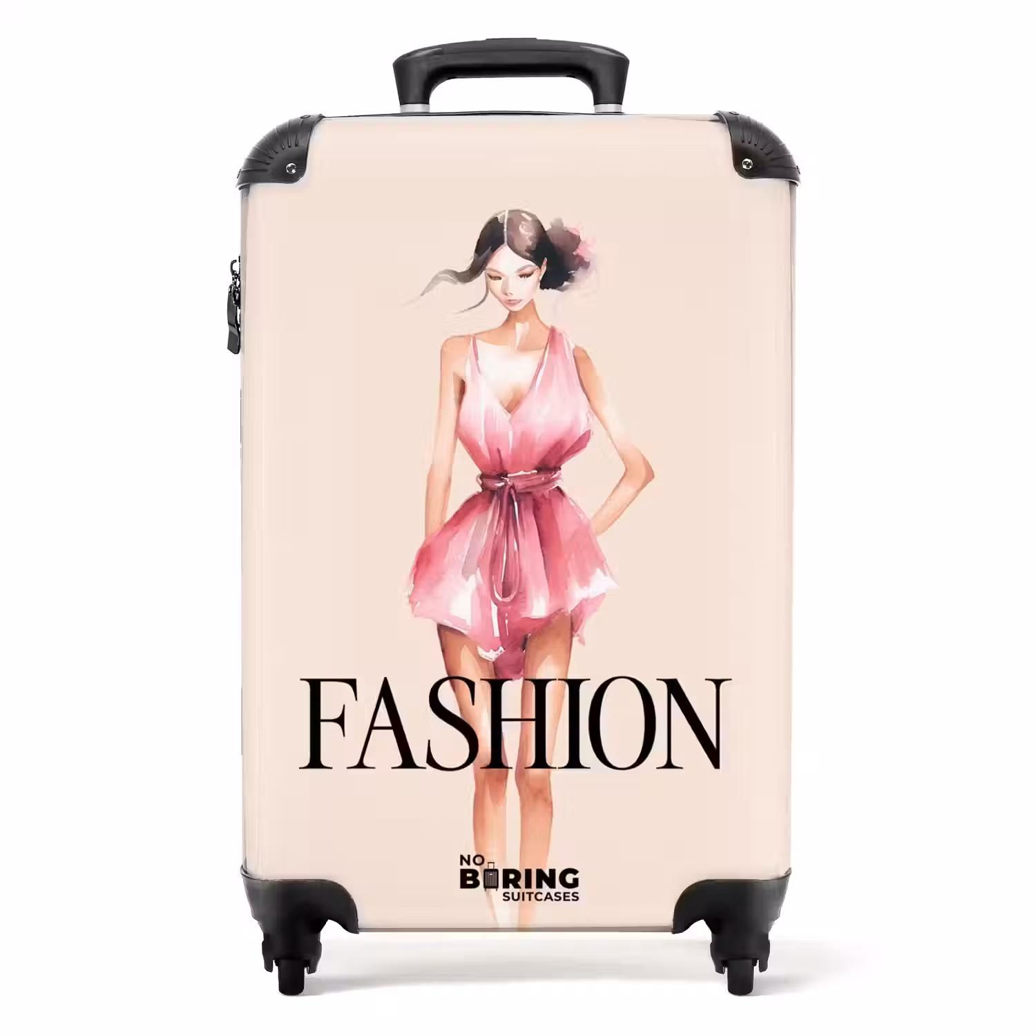 20 NBS - Handbagage koffer - Unisex middel -productfoto_recht