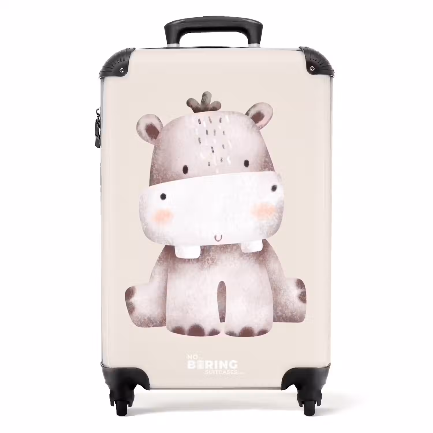 Nigel Nijlpaard NBS - Handbagage koffer - Unisex middel -productfoto_recht