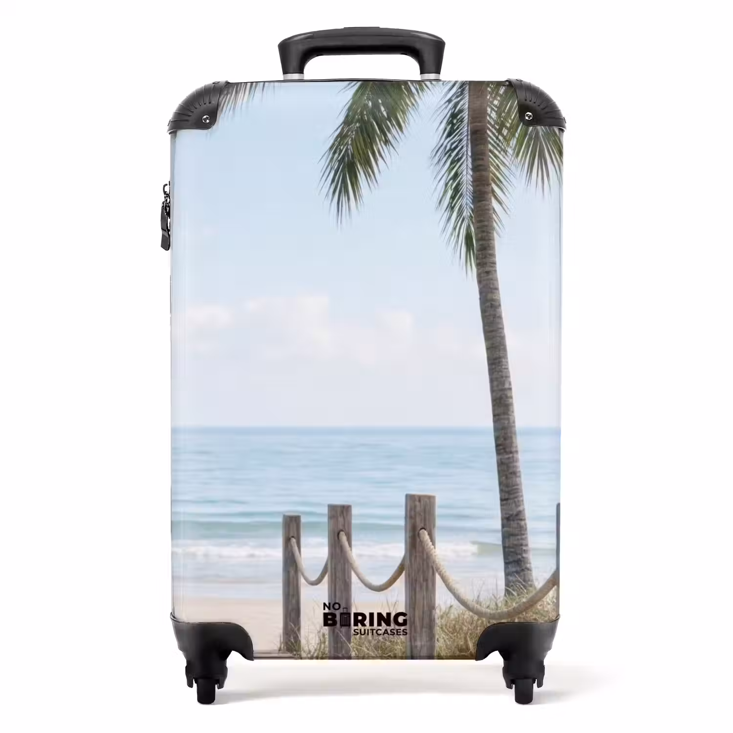 Palmbomen - Pad - Horizon NBS - Handbagage koffer - Volwassenen Unisex middel -productfoto_recht