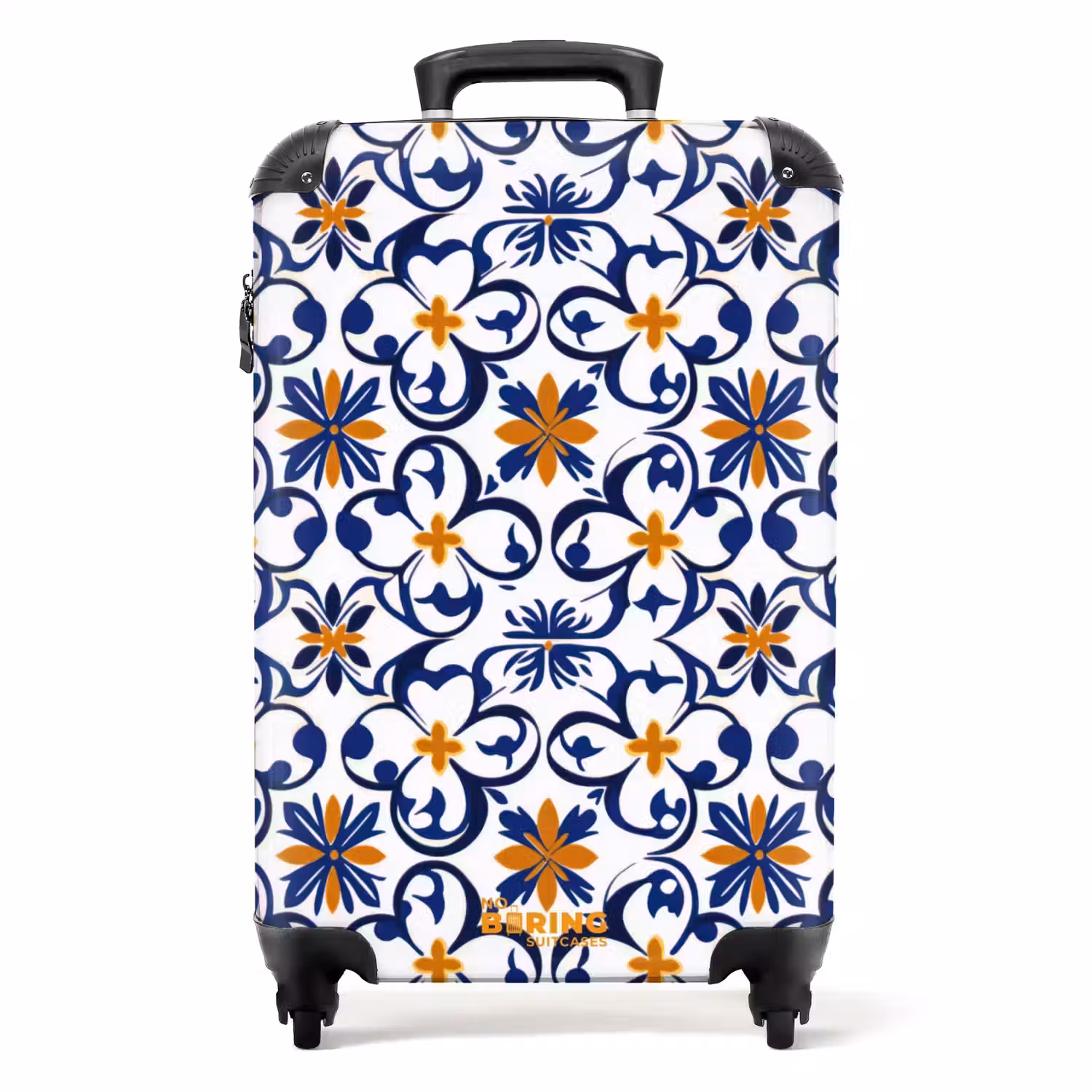 Patroon - Modern - Kleurrijk NBS - Handbagage koffer - Volwassenen Unisex middel -productfoto_recht