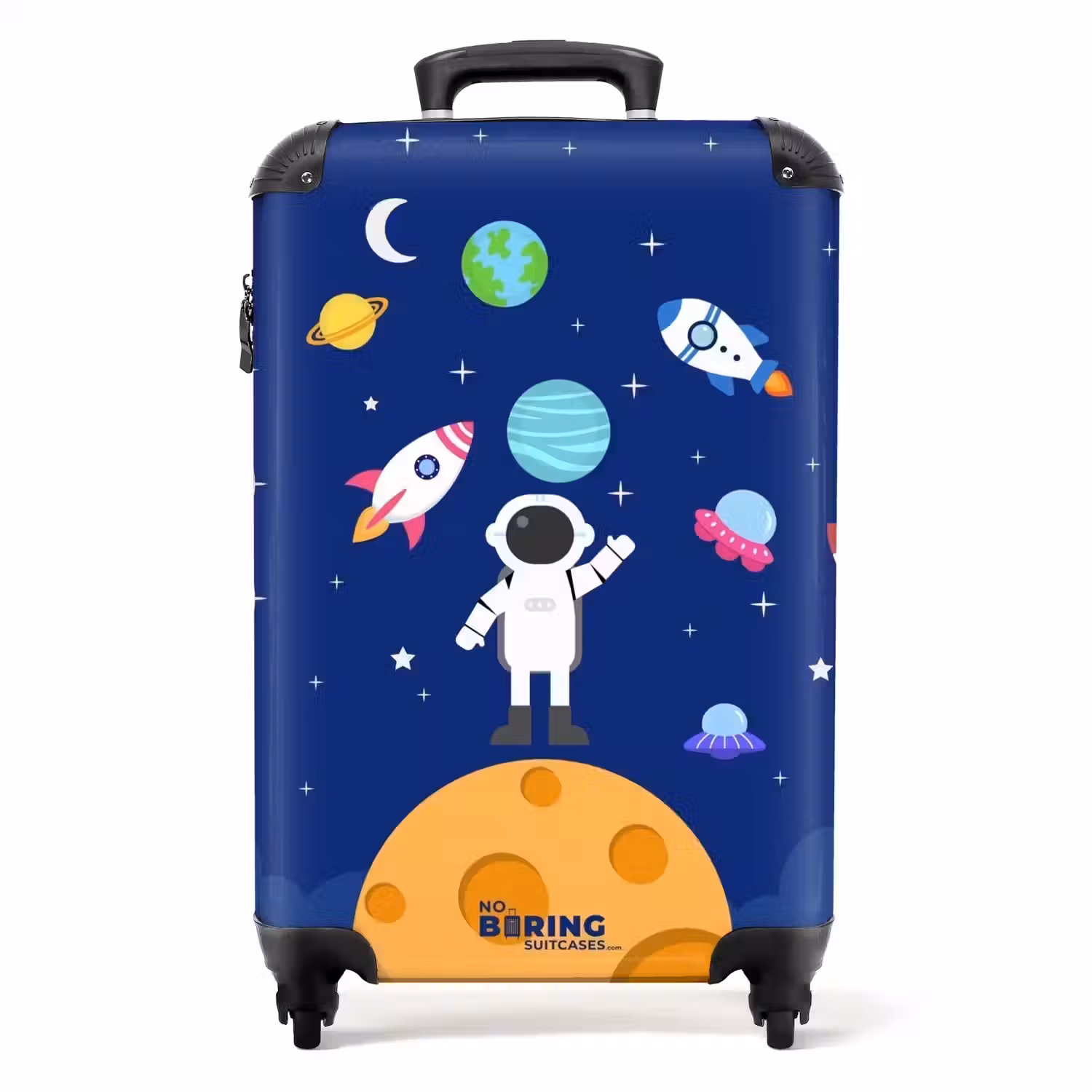 Raketspeurder NBS - Handbagage koffer - Unisex middel -productfoto_recht