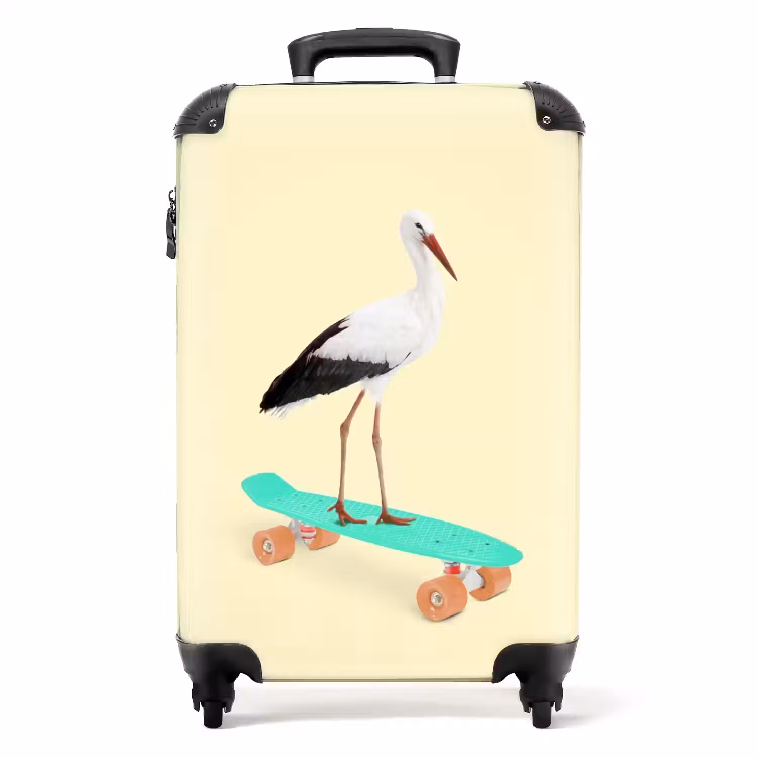 Rijdende reiger NBS - Handbagage koffer - Unisex middel -productfoto_recht