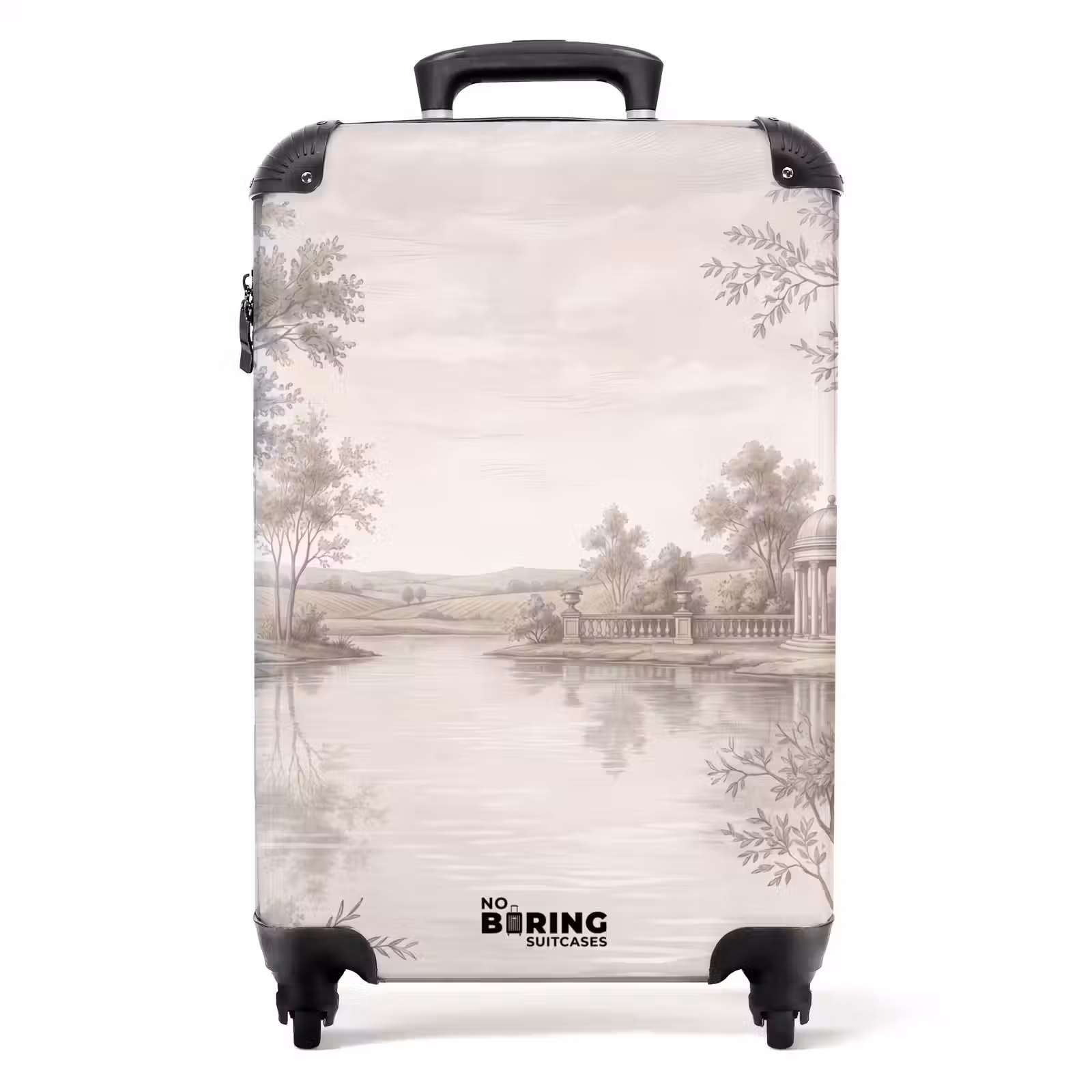 Koffer - Terras - Water - Natuur - Landschap - Terras - Water - Natuur - Landschap NBS - Handbagage koffer - Volwassenen Unisex middel