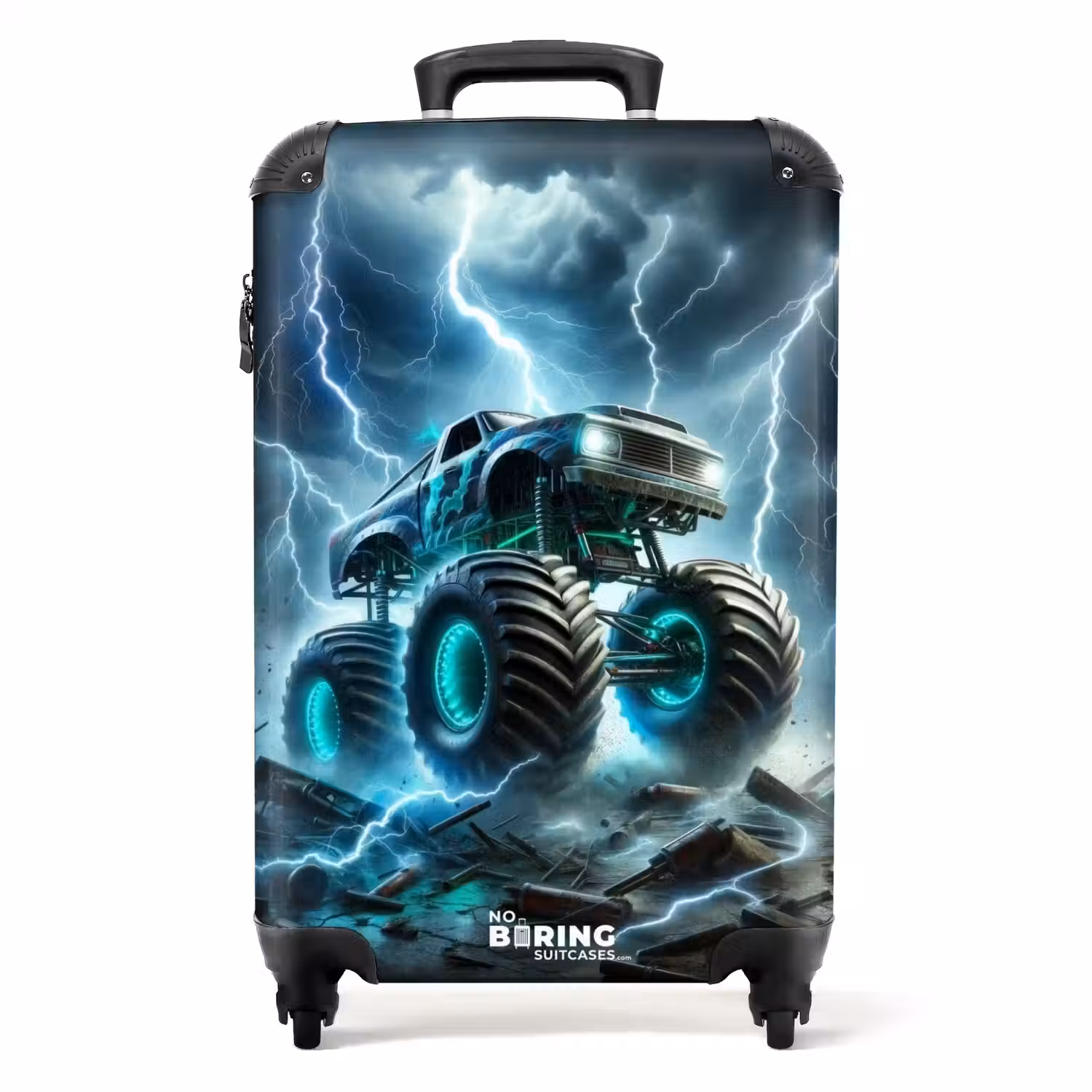 Thunder Wheels NBS - Handbagage koffer - Unisex middel -productfoto_recht