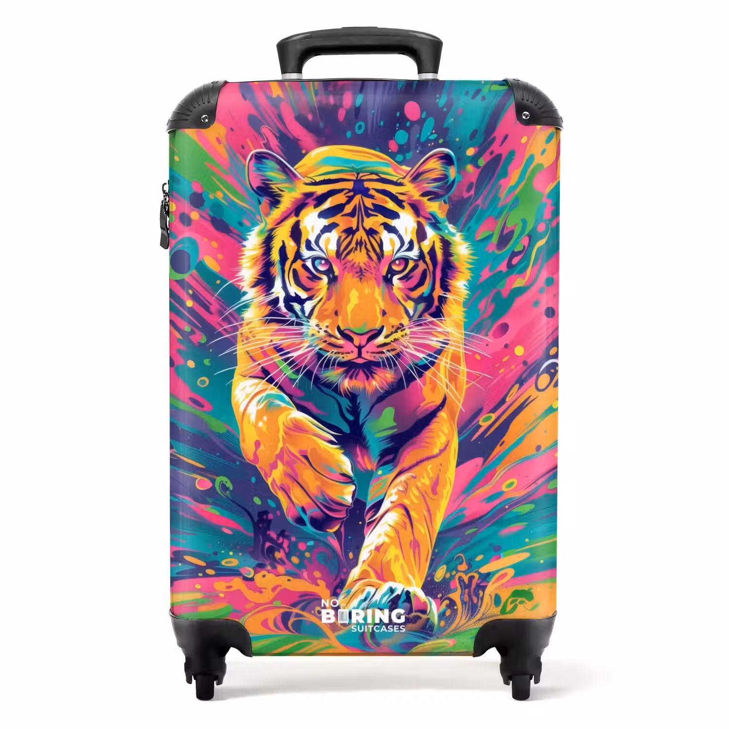 Turbo tijger NBS - Handbagage koffer - Unisex middel -productfoto_recht