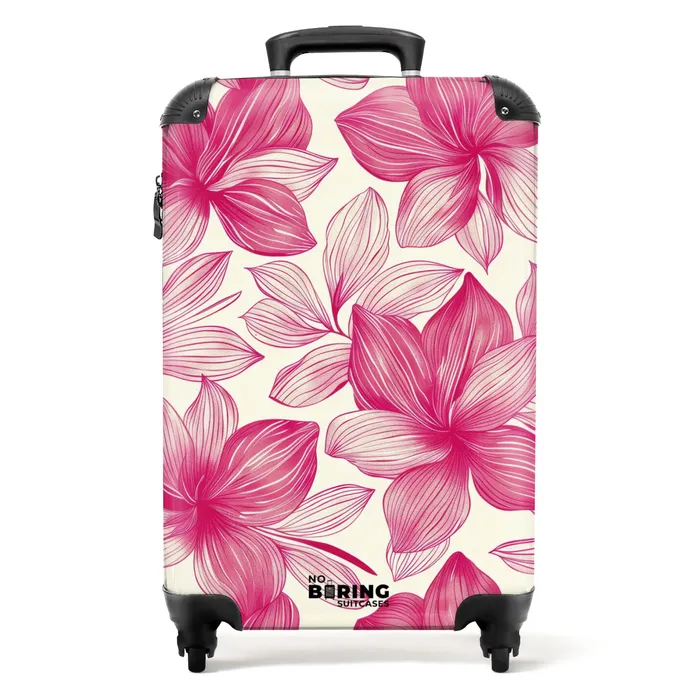 25 NBS - Handbagage koffer - Unisex middel -productfoto_recht