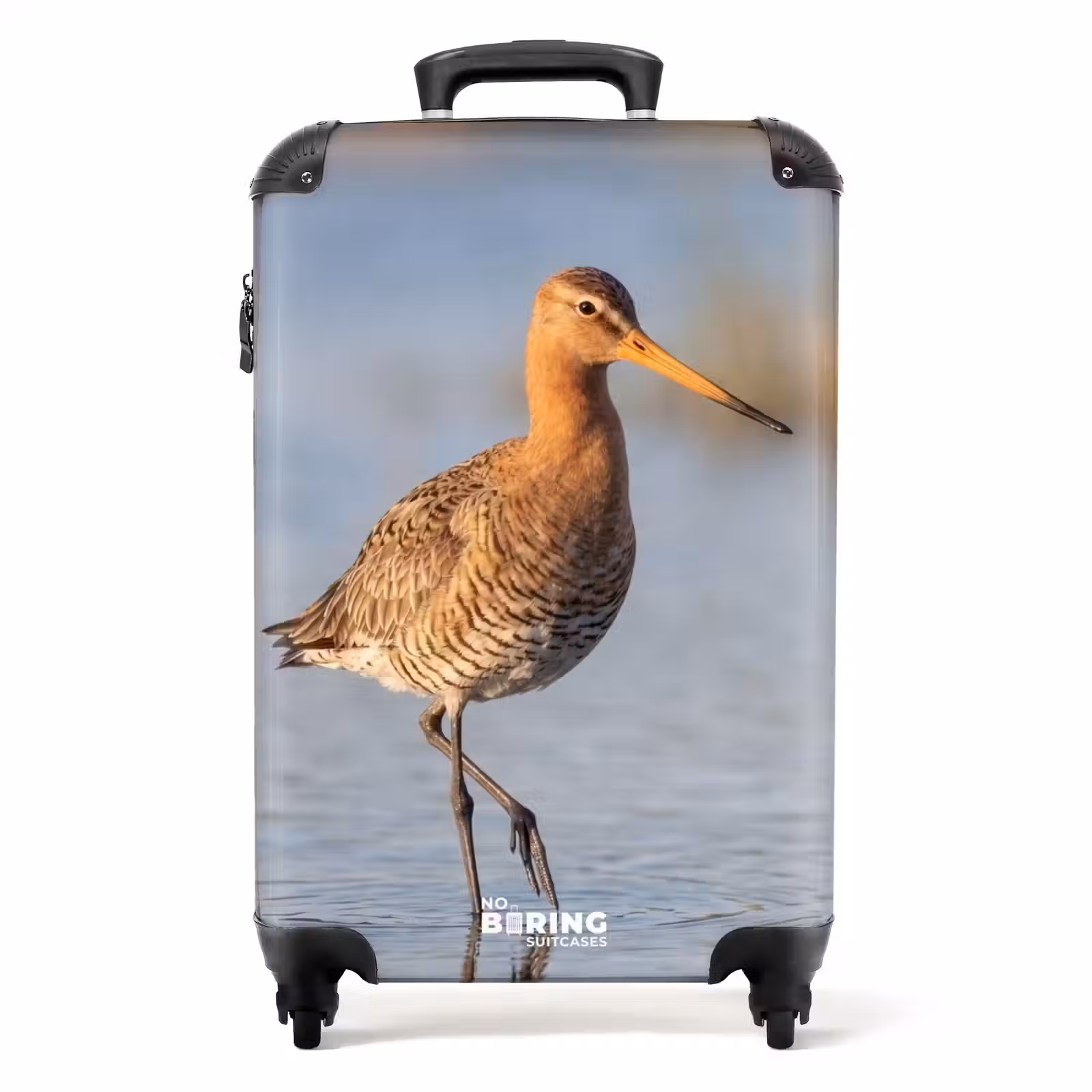 Koffer - Vogel - Steltloper - Water - Natuur - Vogel - Steltloper - Water - Natuur NBS - Handbagage koffer - Volwassenen Unisex middel