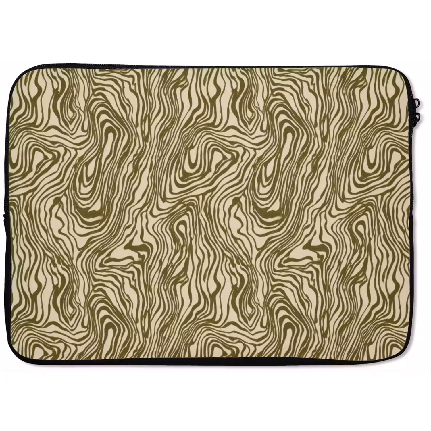 Abstract - Marmer - Groen laptophoes neopreen klein 279 -zkaufland3dotto