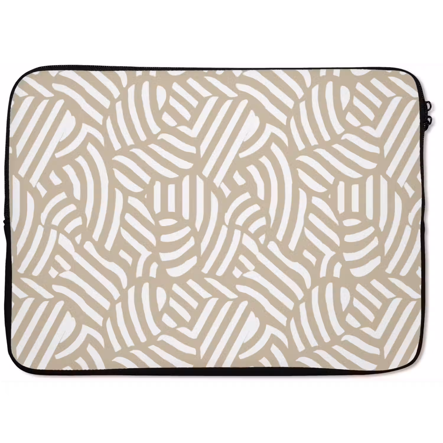 Abstract - Modern - Beige laptophoes neopreen klein 279 -zkaufland3dotto