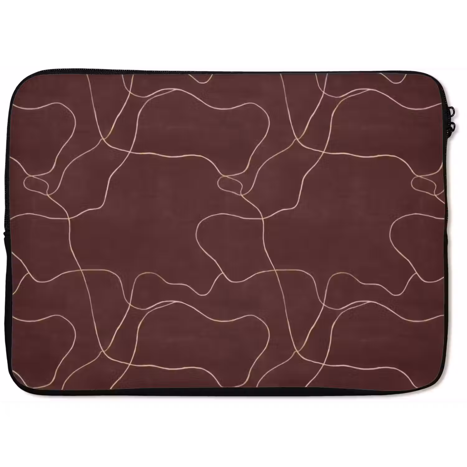 Abstract - Modern - Bruin laptophoes neopreen klein 279 -zkaufland3dotto