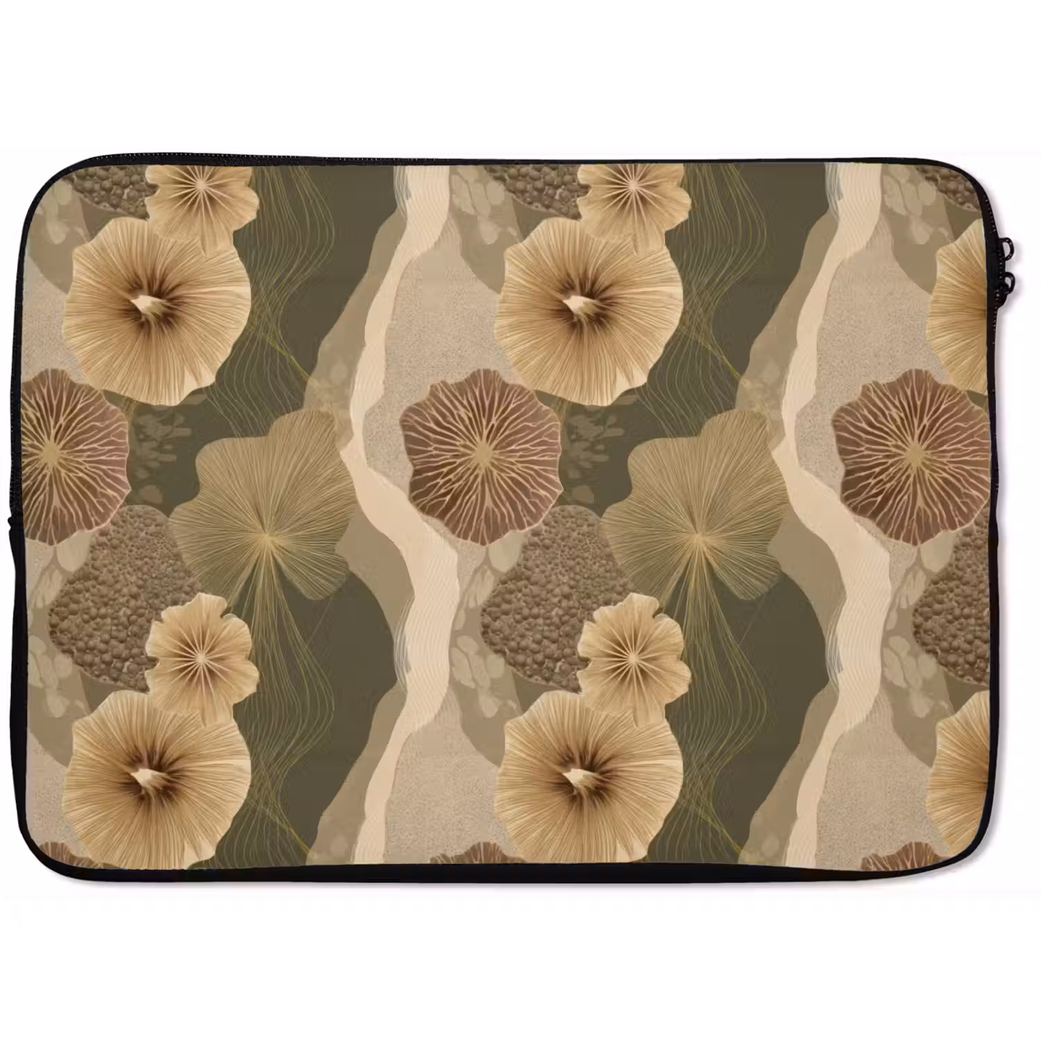 Abstract - Modern - Groen laptophoes neopreen klein 279 -zkaufland3dotto
