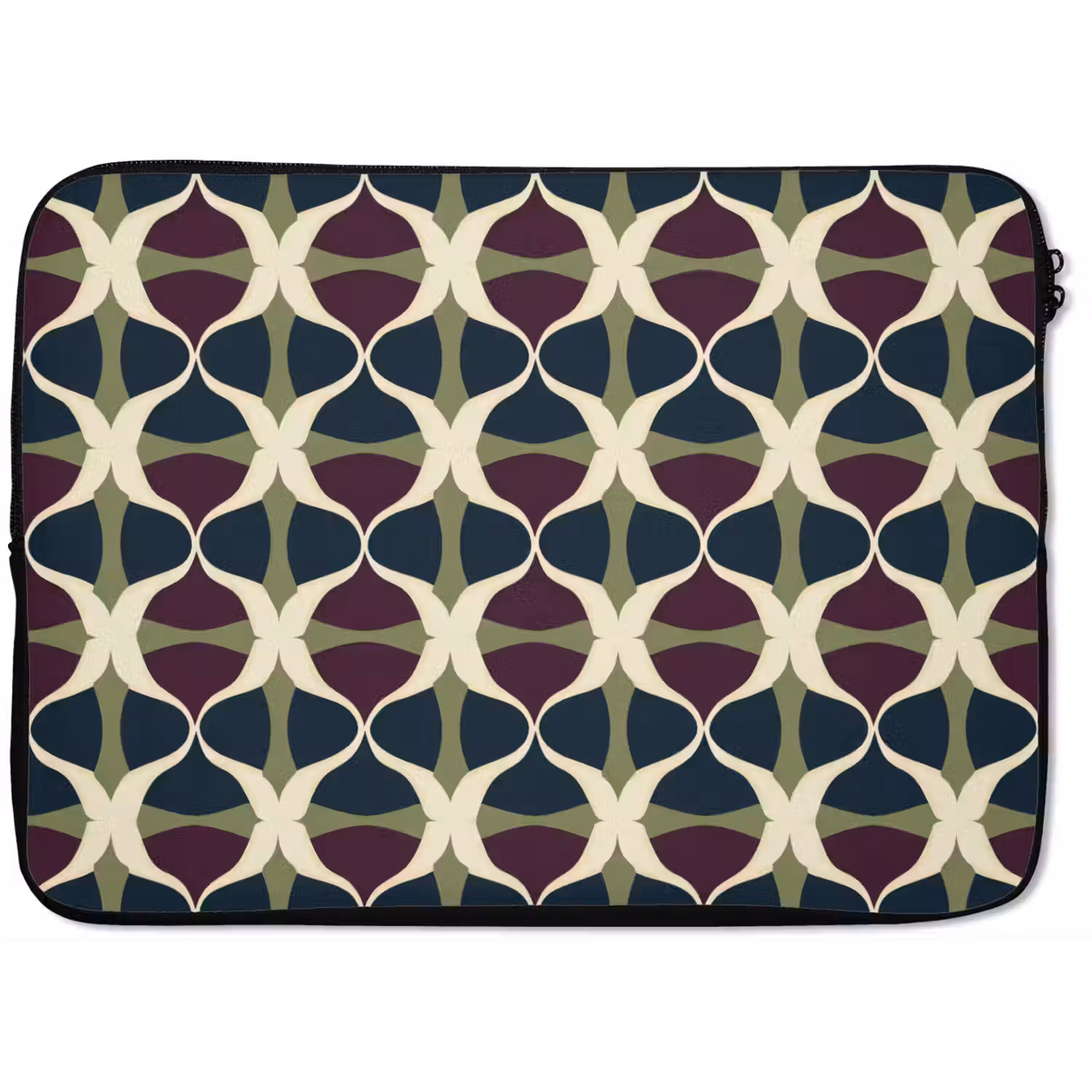 Abstract - Retro - Kleurrijk laptophoes neopreen klein 279 -zkaufland3dotto