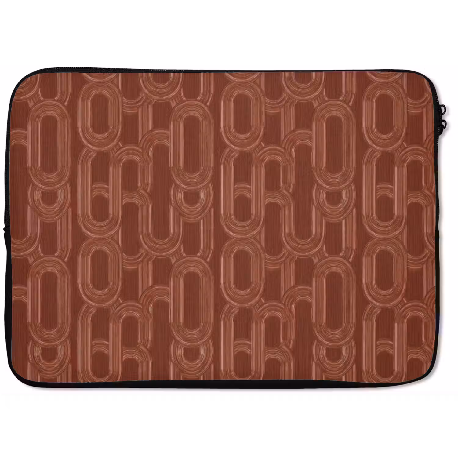 Abstract - Textuur - Bruin laptophoes neopreen klein 279 -zkaufland3dotto
