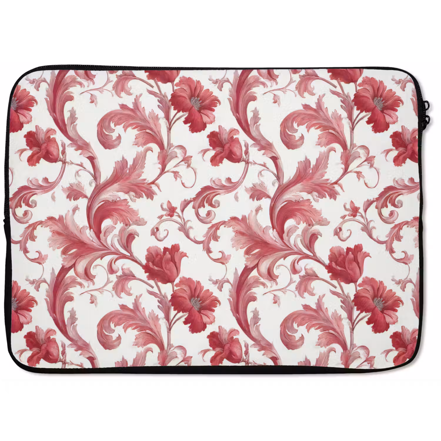 Barok - Patroon - Rood laptophoes neopreen klein 279 -zkaufland3dotto