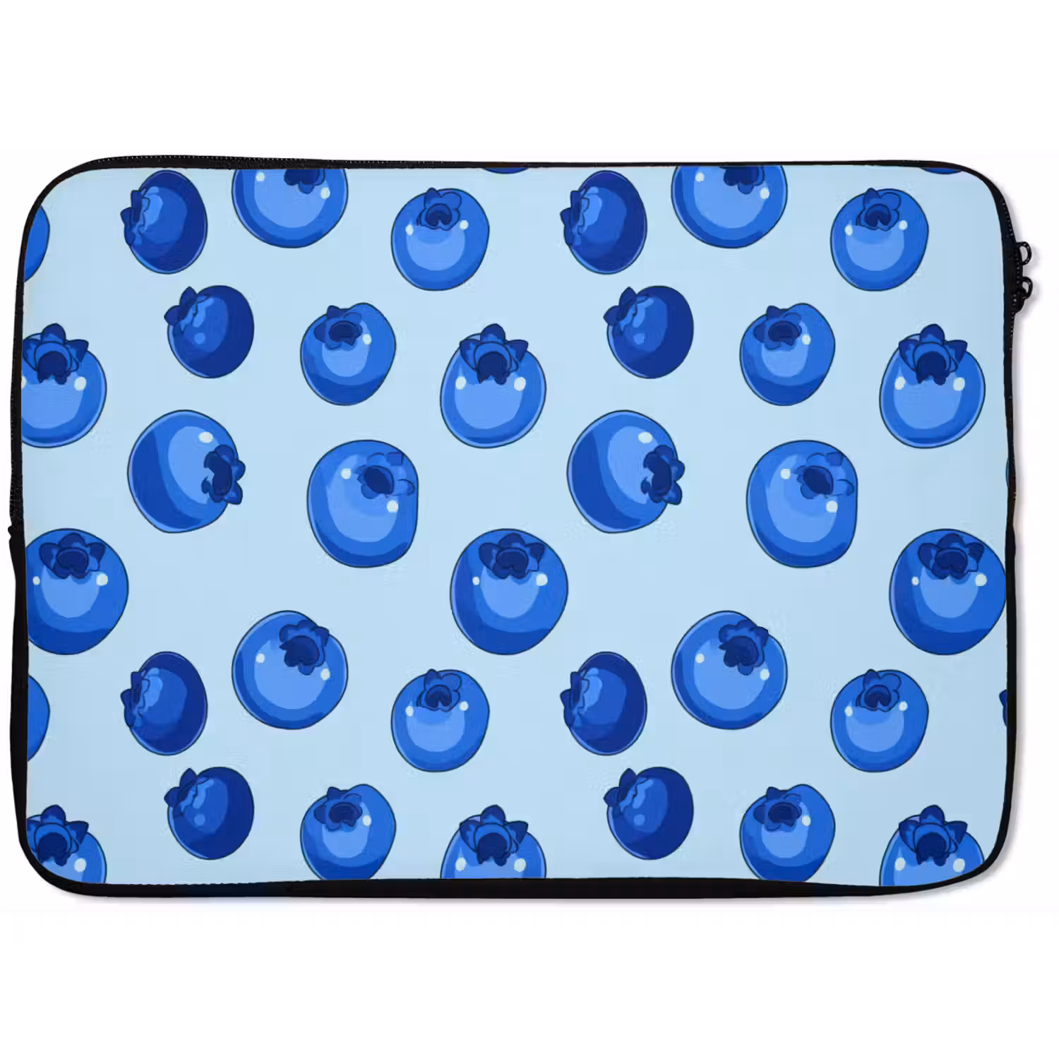 Bessen - Modern - Blauw laptophoes neopreen klein 279 -zkaufland3dotto