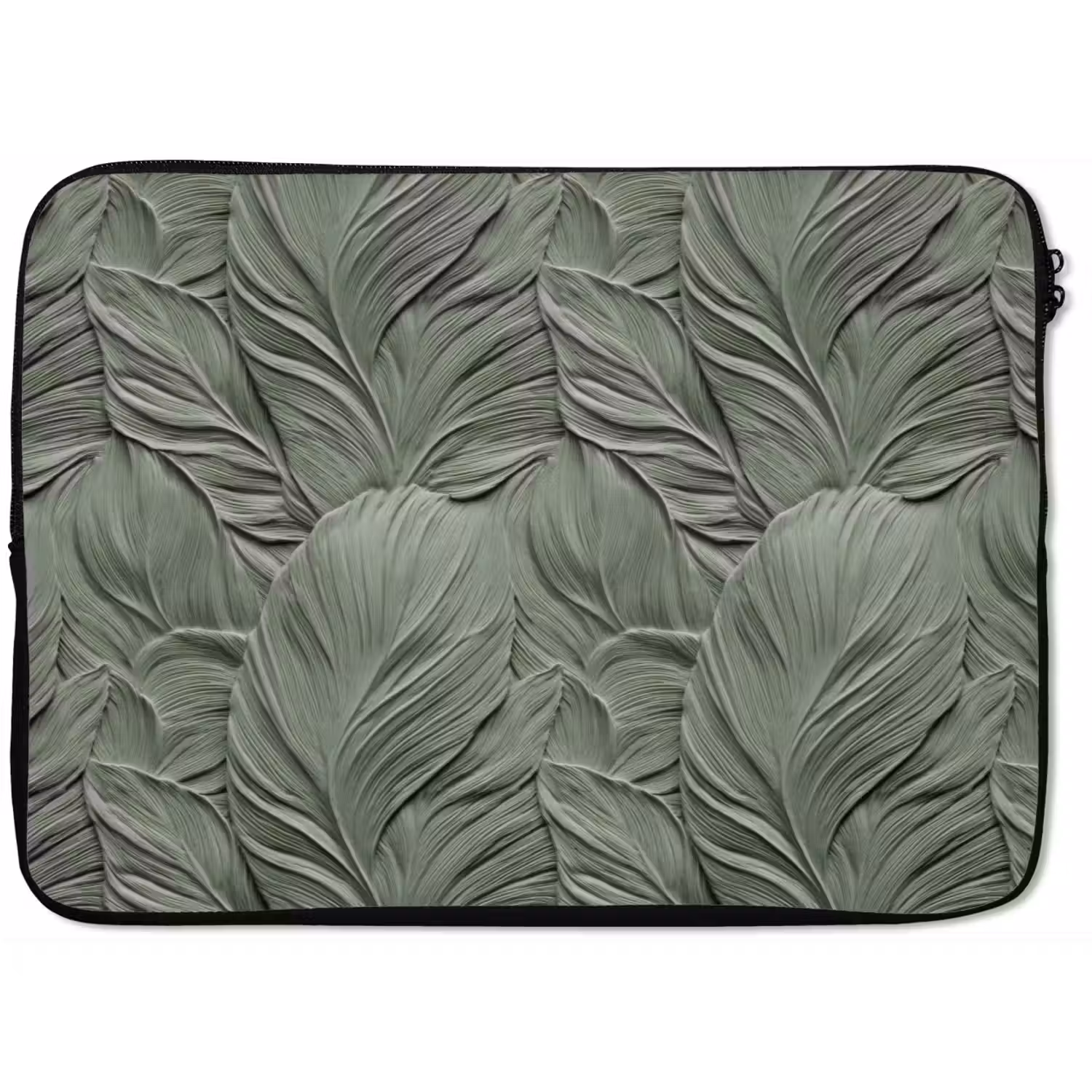Bladeren - Textuur - Groen laptophoes neopreen klein 279 -zkaufland3dotto