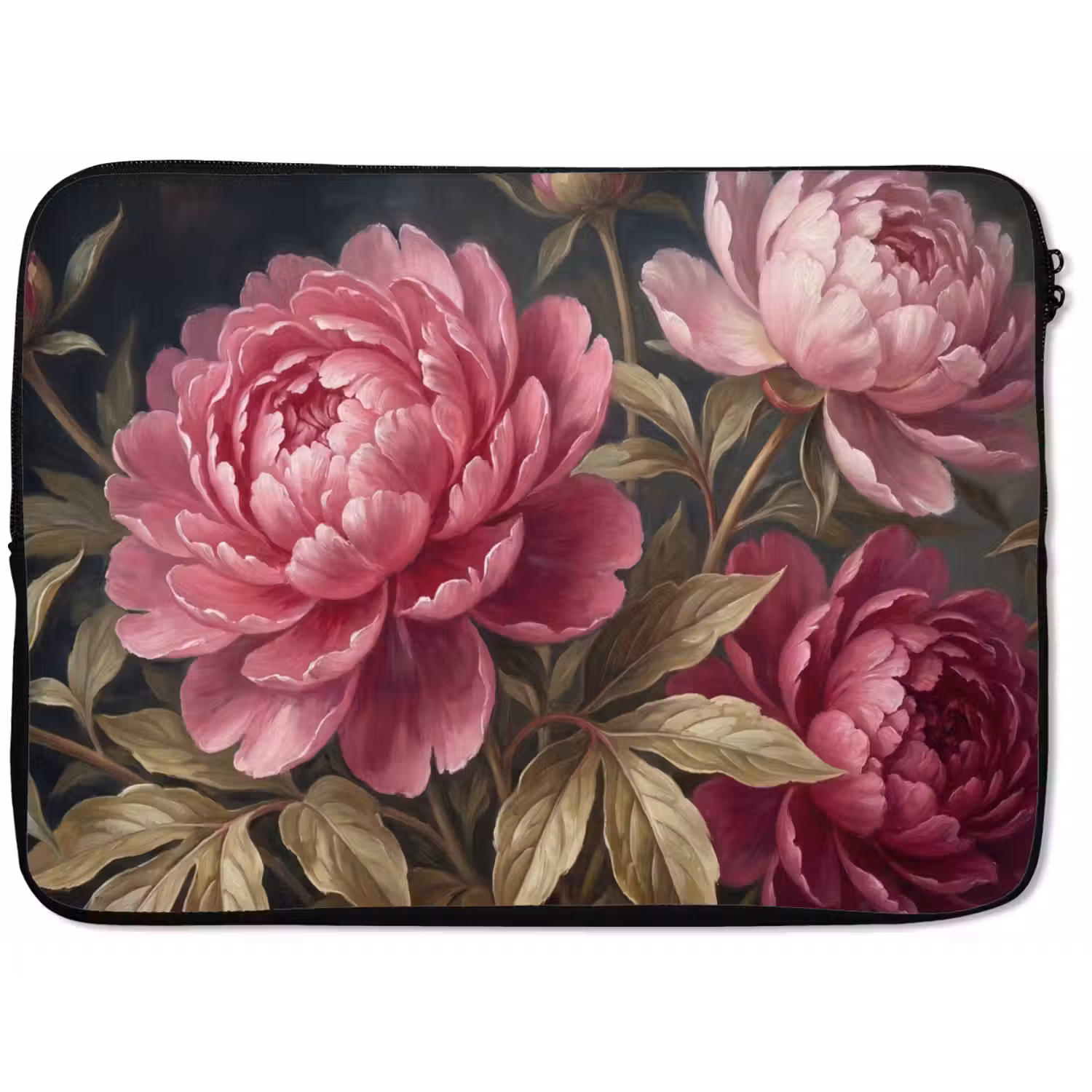 Bloemen - Roze - Klassiek - Natuur laptophoes neopreen klein -zkaufland3dotto