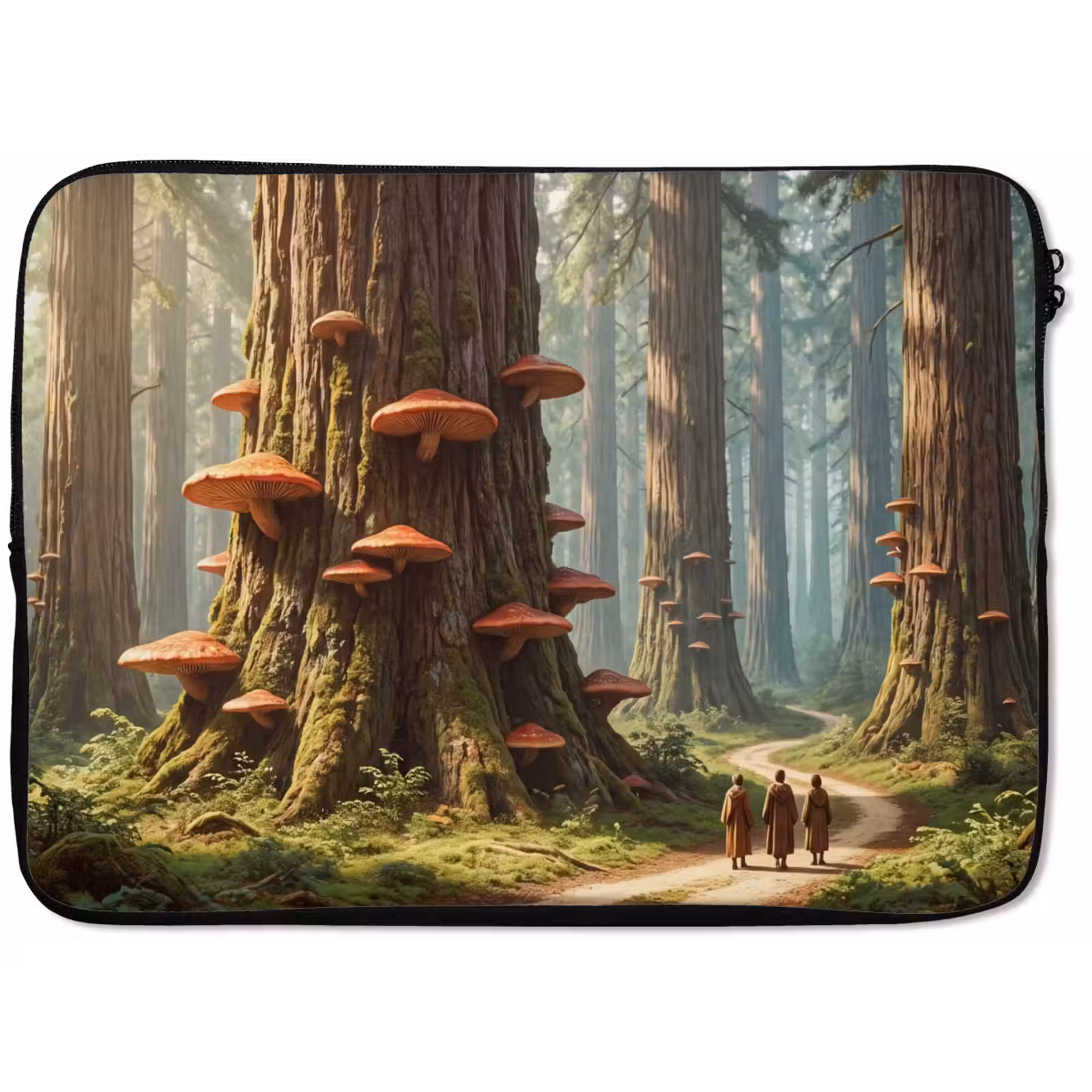 Laptophoes Bos - Bomen - Natuur - Bos - Bomen - Natuur laptophoes neopreen klein