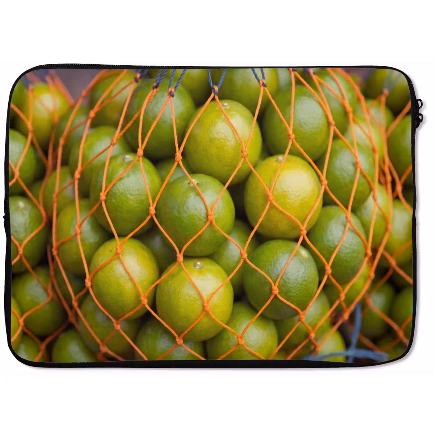 Eten - Net - Groen - Markt laptophoes neopreen klein -zkaufland3dotto