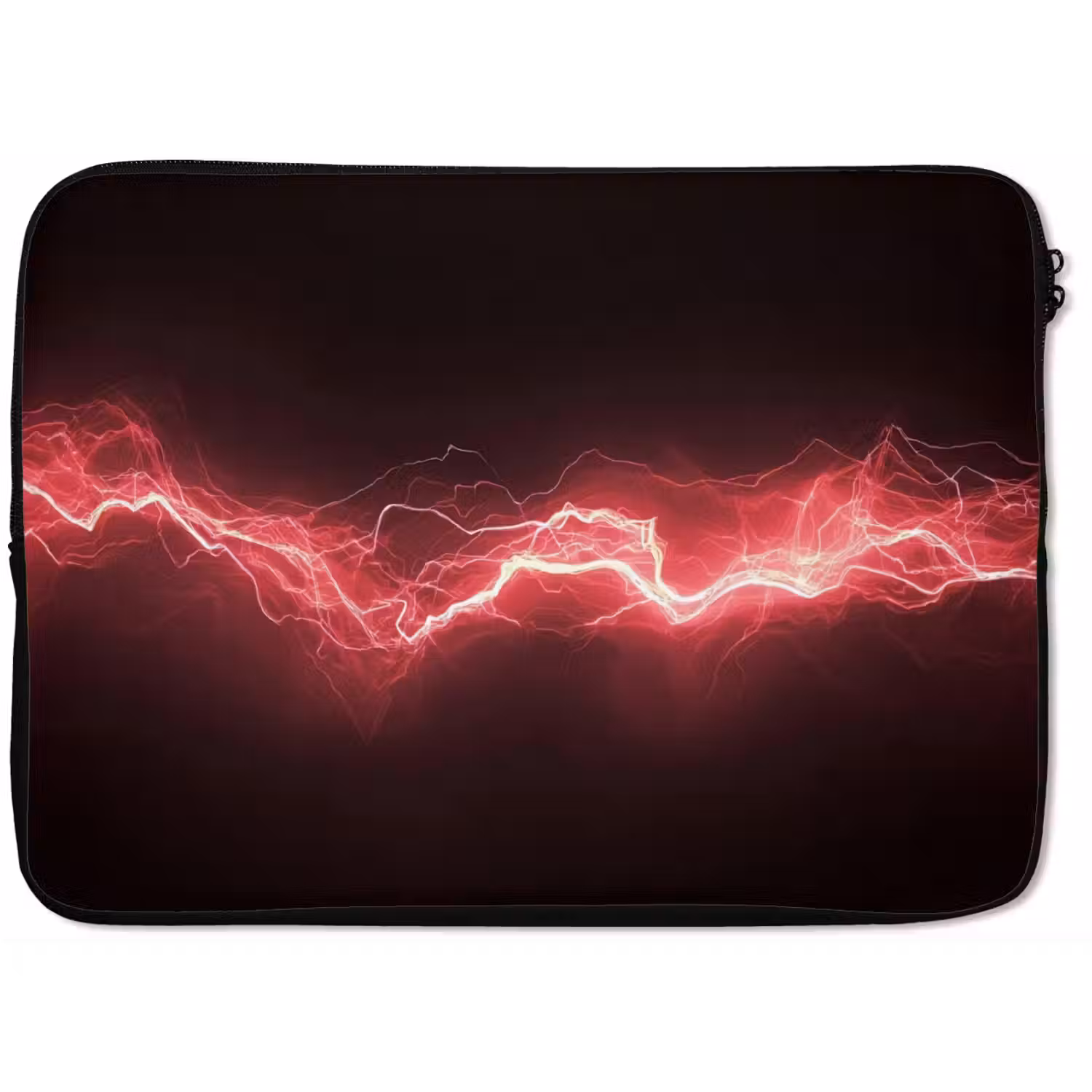 Gaming - Rood - Elektriciteit - Energie - Lijn laptophoes neopreen klein -zkaufland3dotto