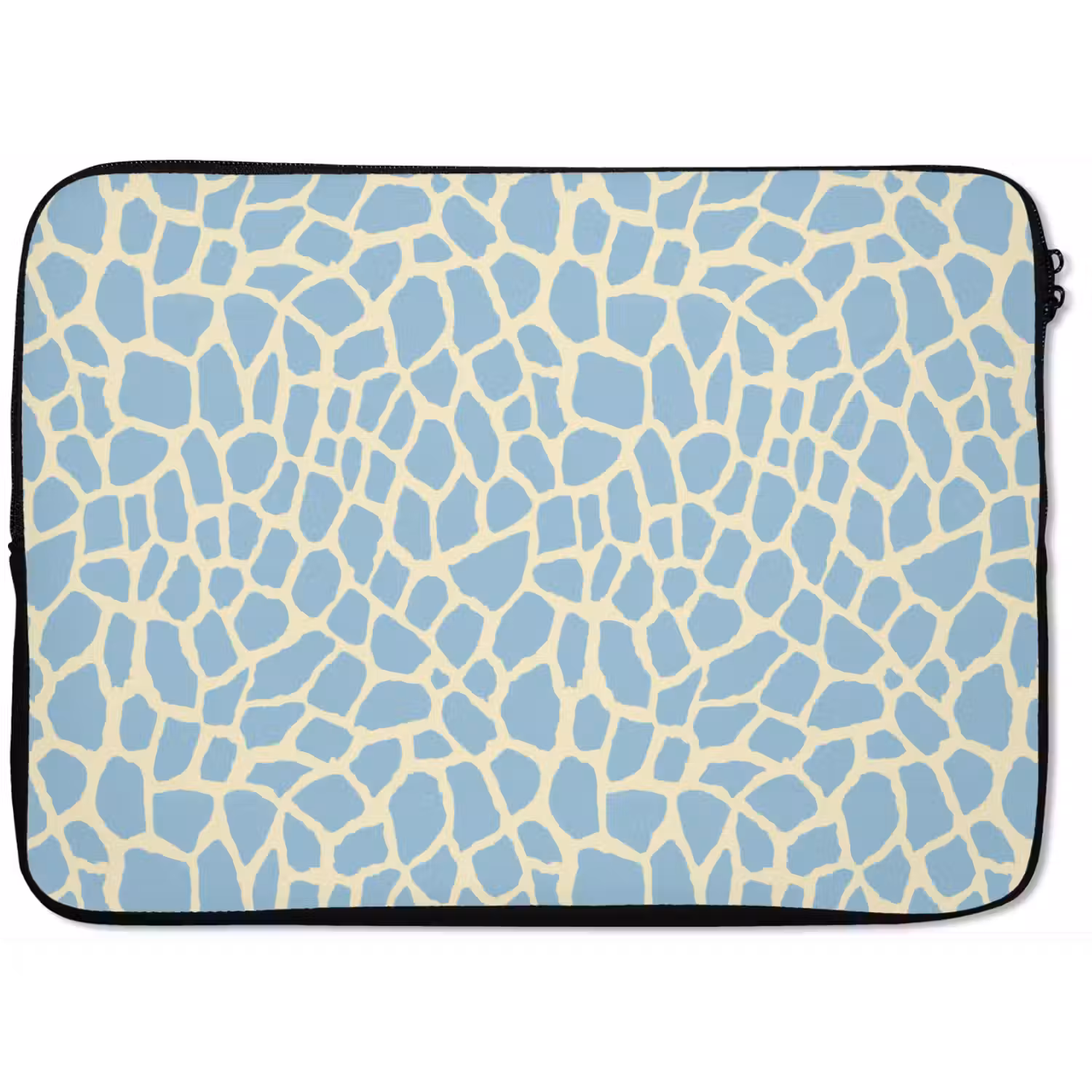 Giraf - Modern - Blauw laptophoes neopreen klein 279 -zkaufland3dotto