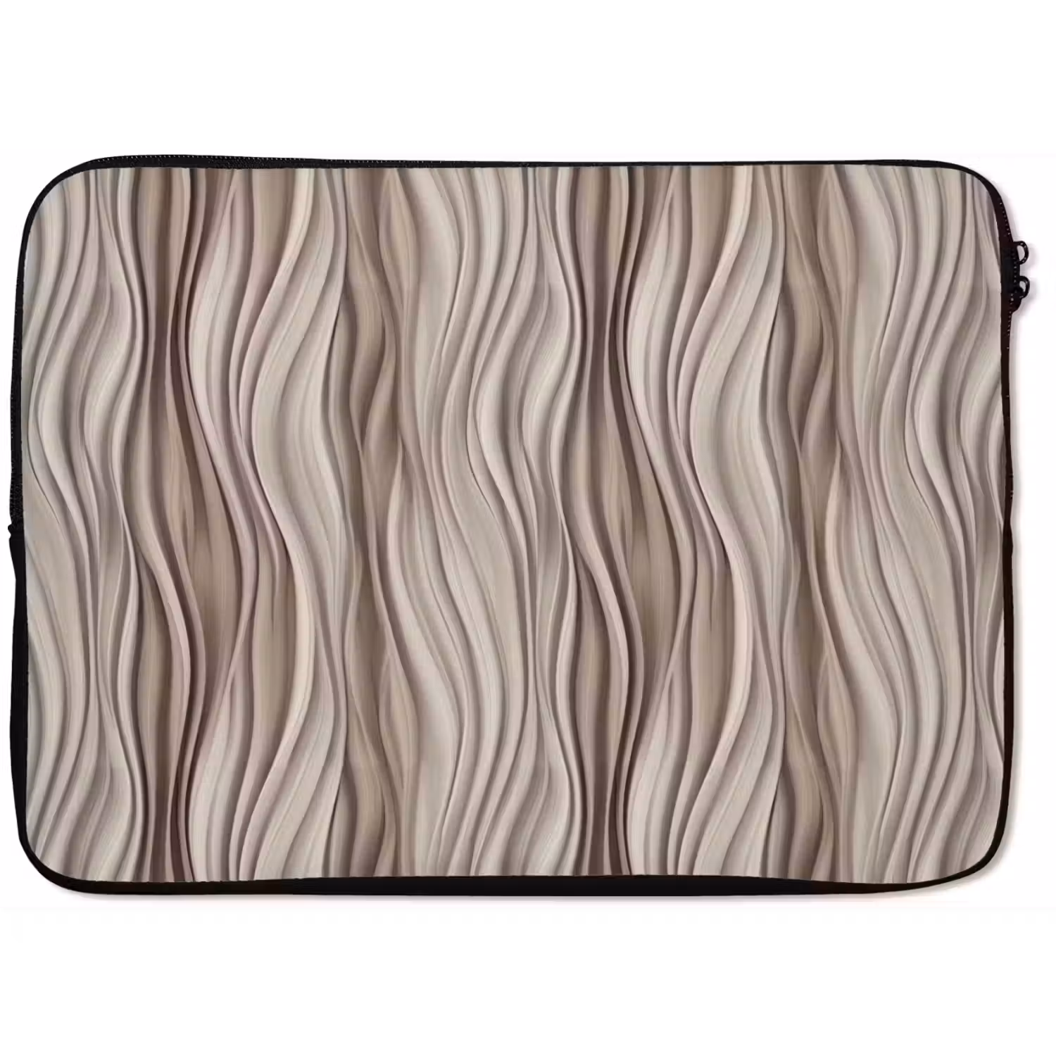 Golven - 3D - Crème laptophoes neopreen klein 279 -zkaufland3dotto