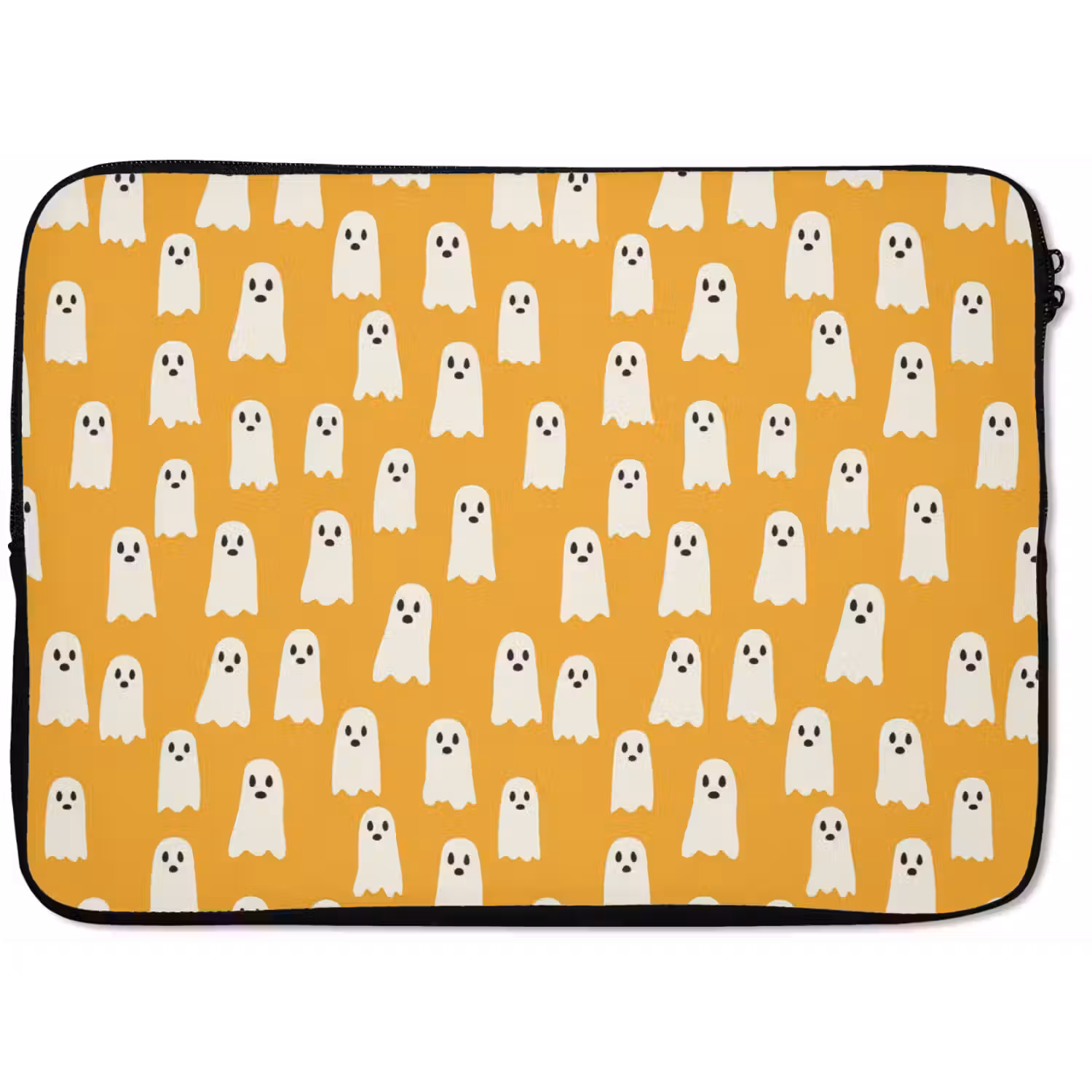 Halloween - Spookjes - Oker laptophoes neopreen klein 279 -zkaufland3dotto