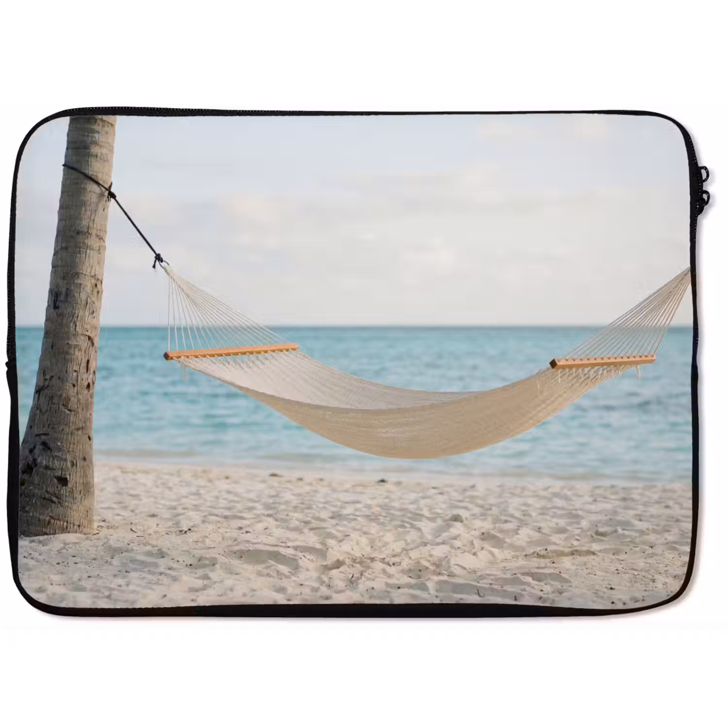 Hangmat - Strand - Wit laptophoes neopreen klein -zkaufland3dotto