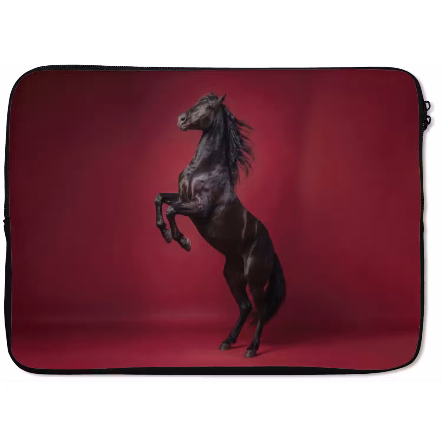 Hengst - Steigert - Rood laptophoes neopreen klein -zkaufland3dotto
