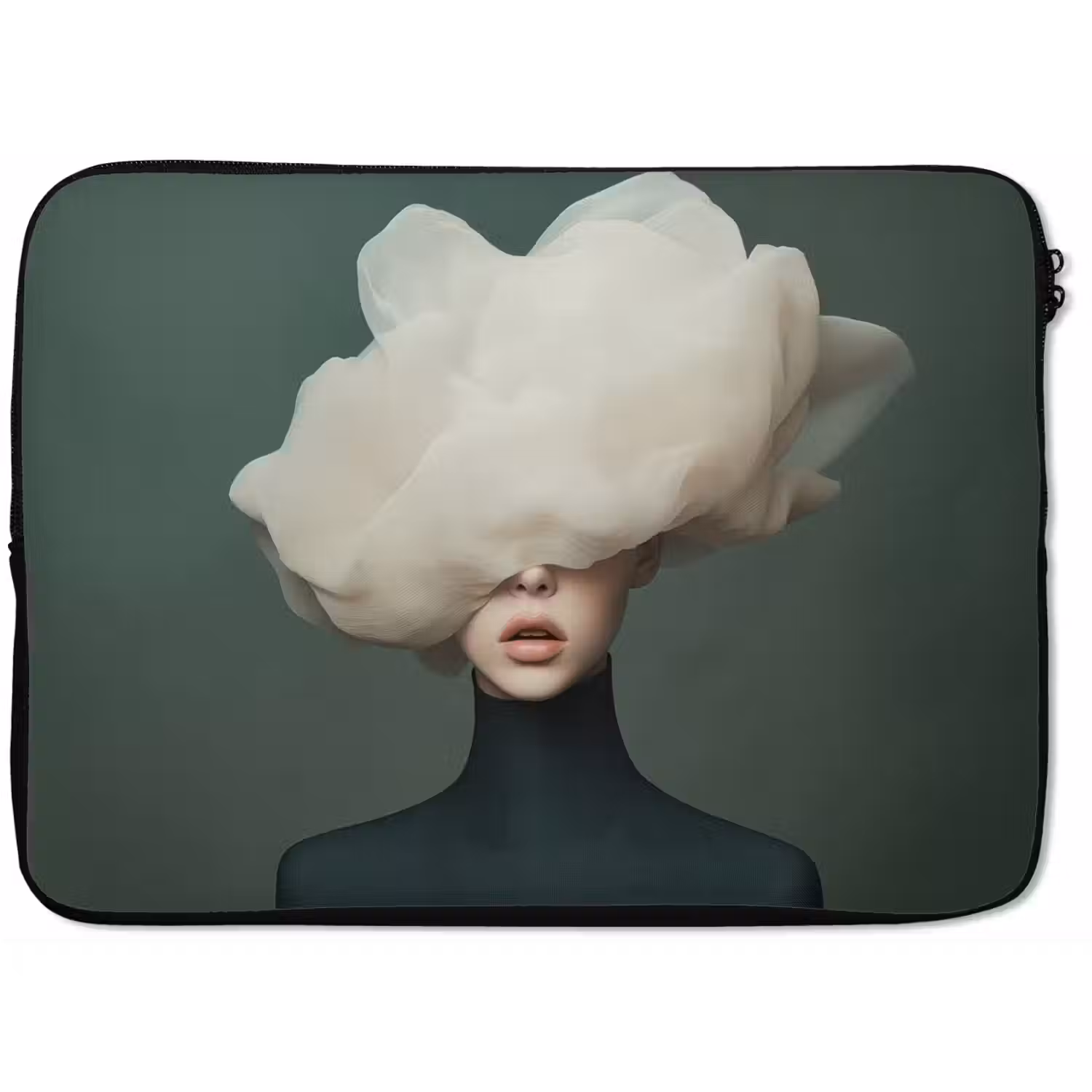 Hoed - Vrouw - Beige laptophoes neopreen klein -zkaufland3dotto
