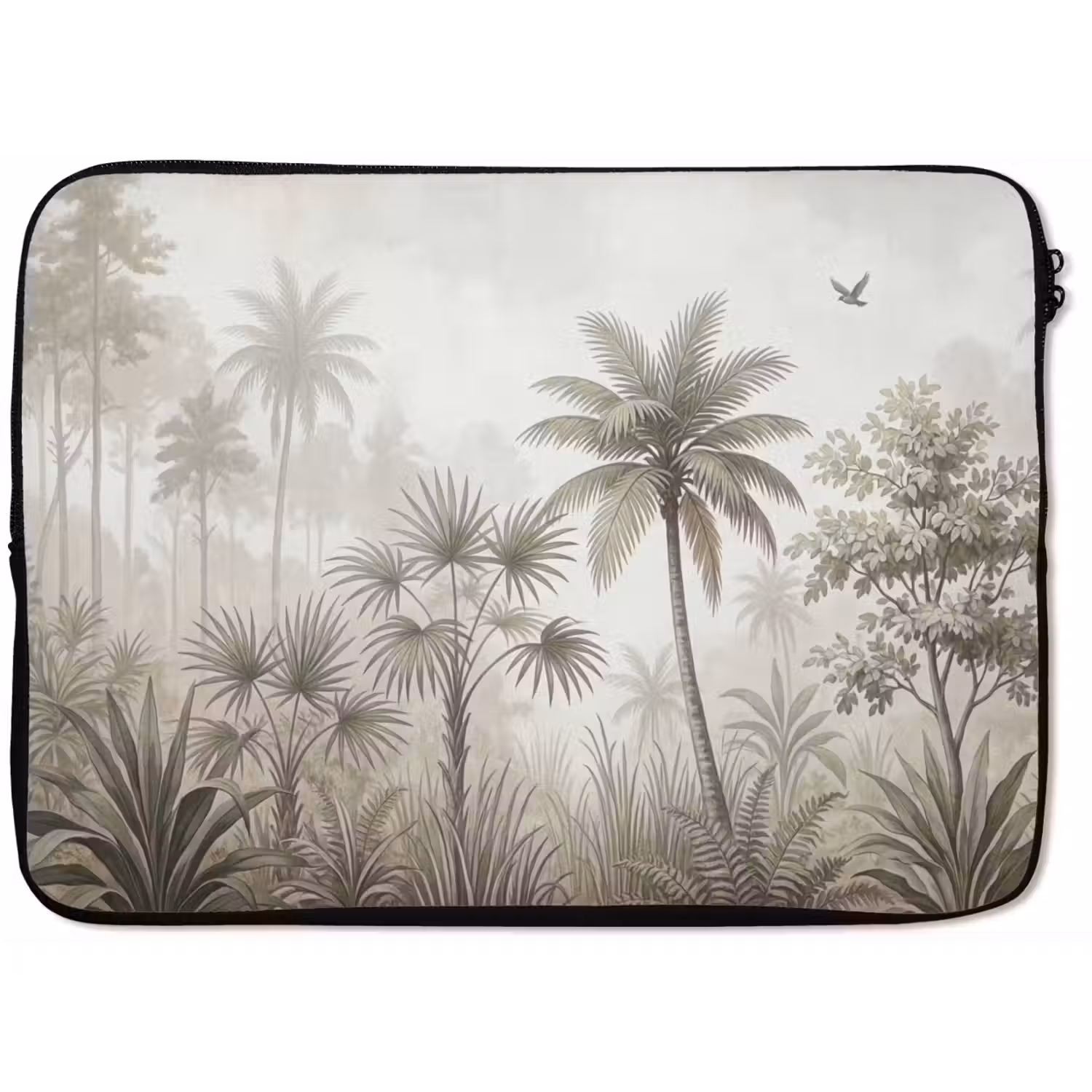 Jungle - Palmbomen - Natuur laptophoes neopreen klein -zkaufland3dotto