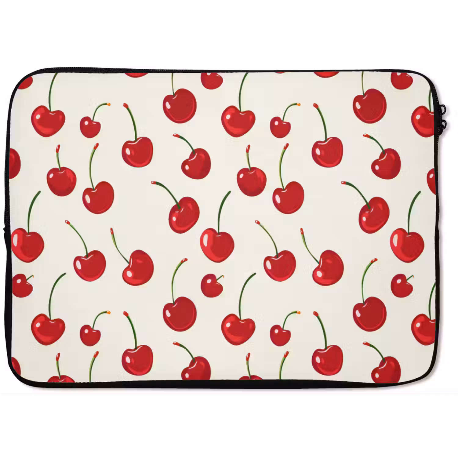 Kersen - Minimalistisch - Rood laptophoes neopreen klein 279 -zkaufland3dotto