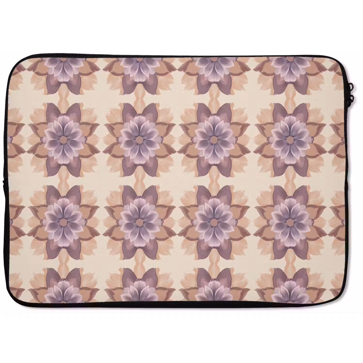 Klassiek - Patroon - Paars laptophoes neopreen klein 279 -zkaufland3dotto