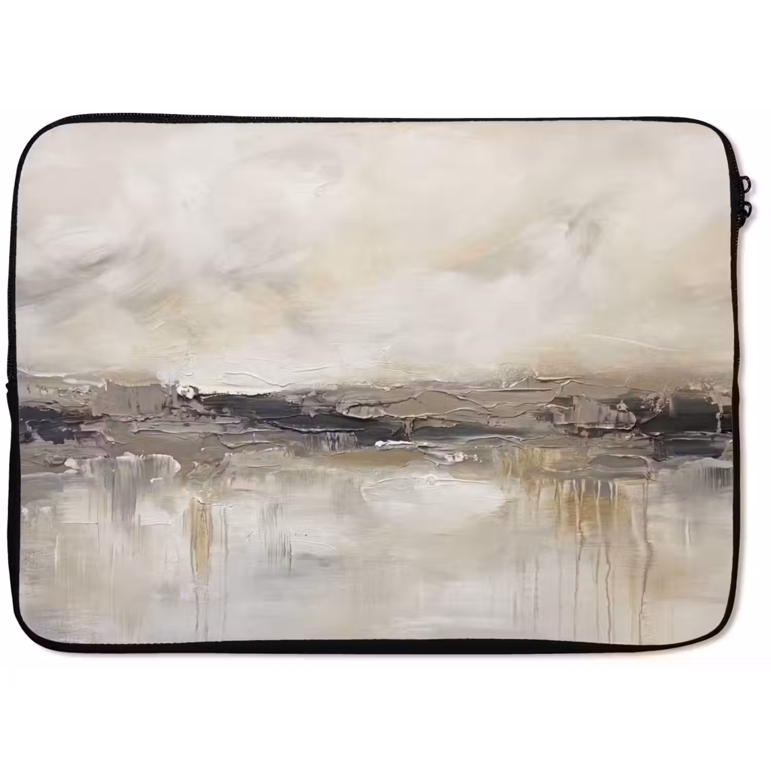 Landschap - Horizon - Natuur - Abstract - Neutraal laptophoes neopreen klein -zkaufland3dotto