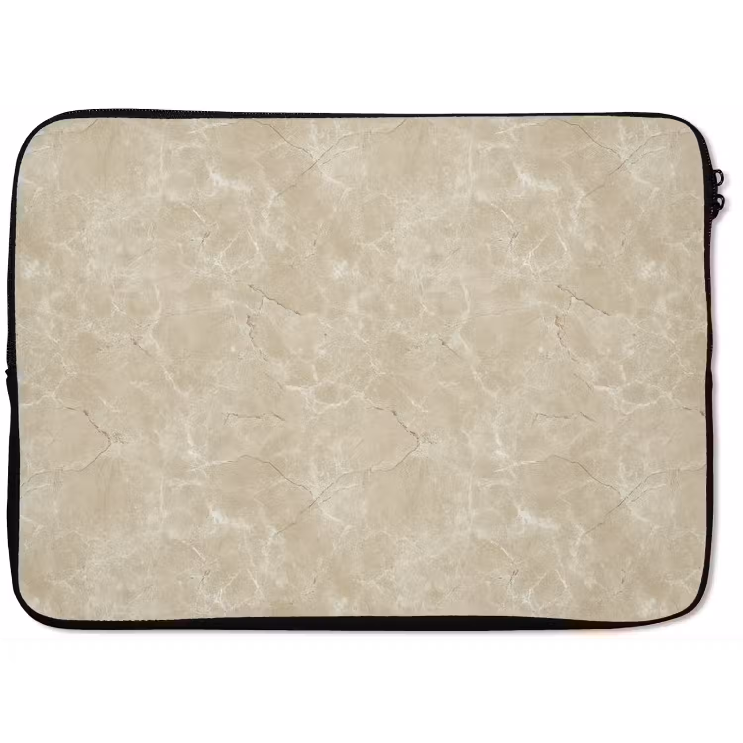 Lichtbeige - Marmer - Diffusie adering laptophoes neopreen klein 279 -zkaufland3dotto
