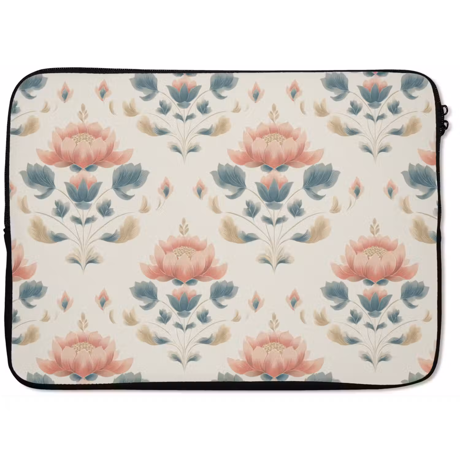 Lotus - Bloemen - Roze laptophoes neopreen klein 279 -zkaufland3dotto