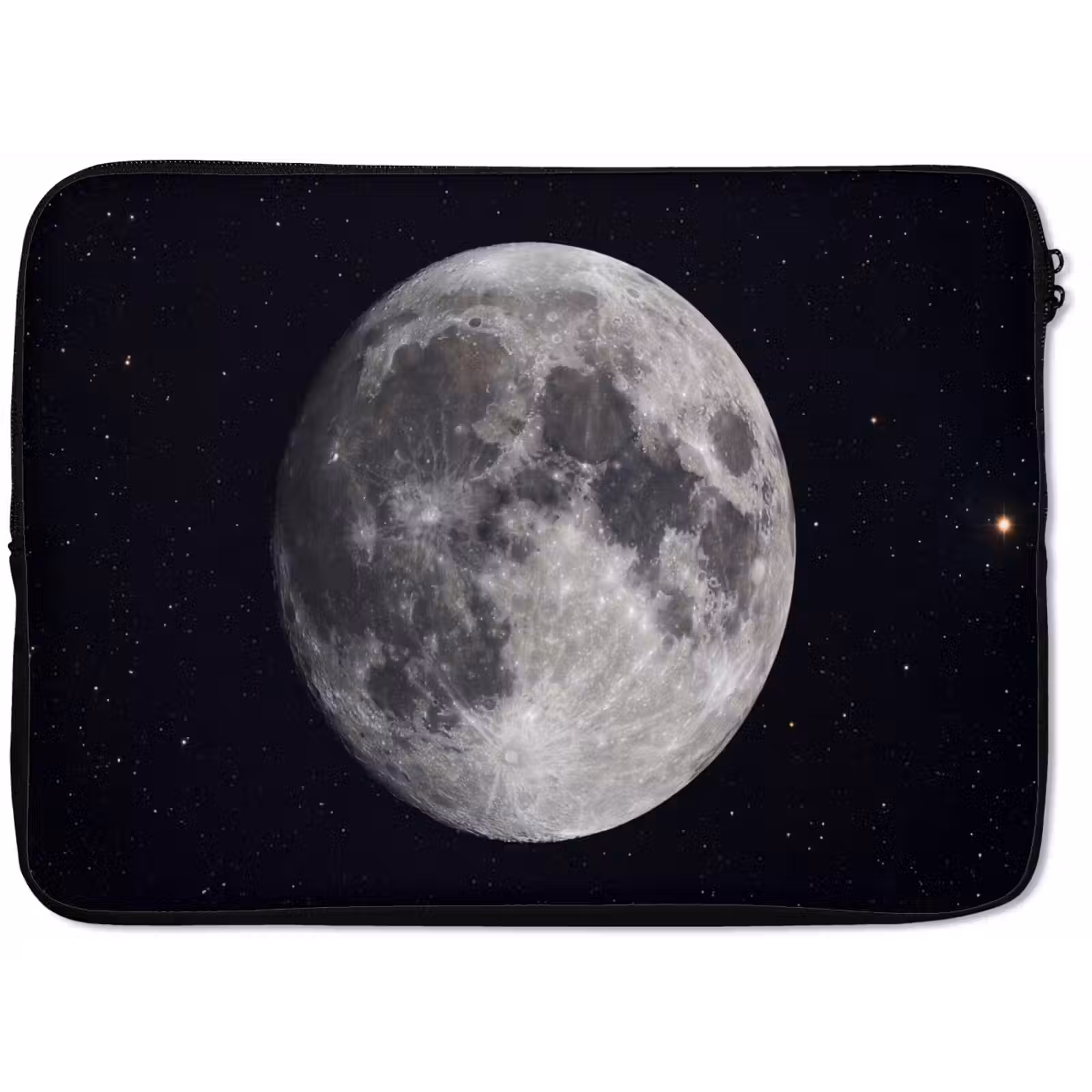 Laptophoes Maan - Sterren - Ruimte - Maan - Sterren - Ruimte laptophoes neopreen klein