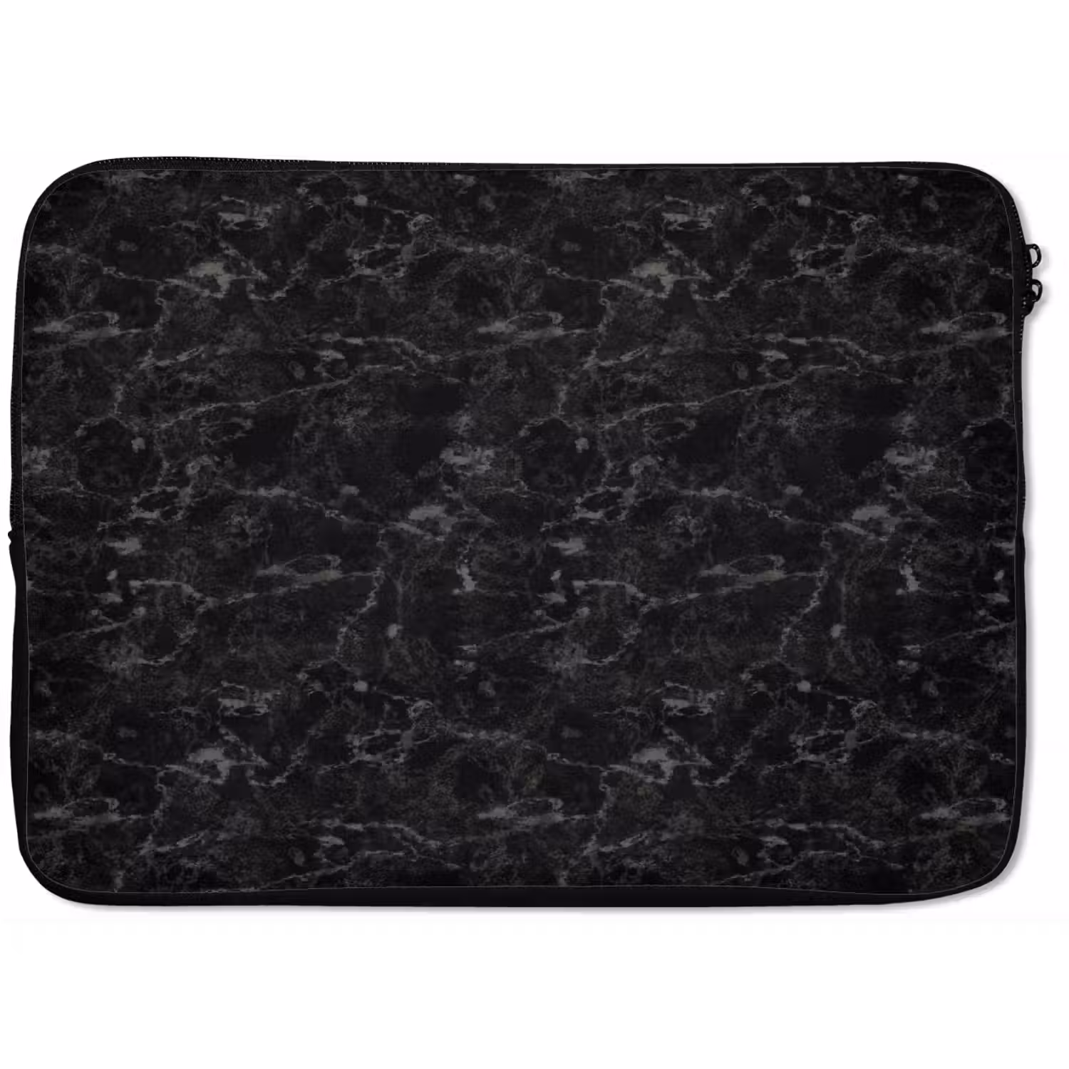 Marmer - Aders - Zwart laptophoes neopreen klein 279 -zkaufland3dotto