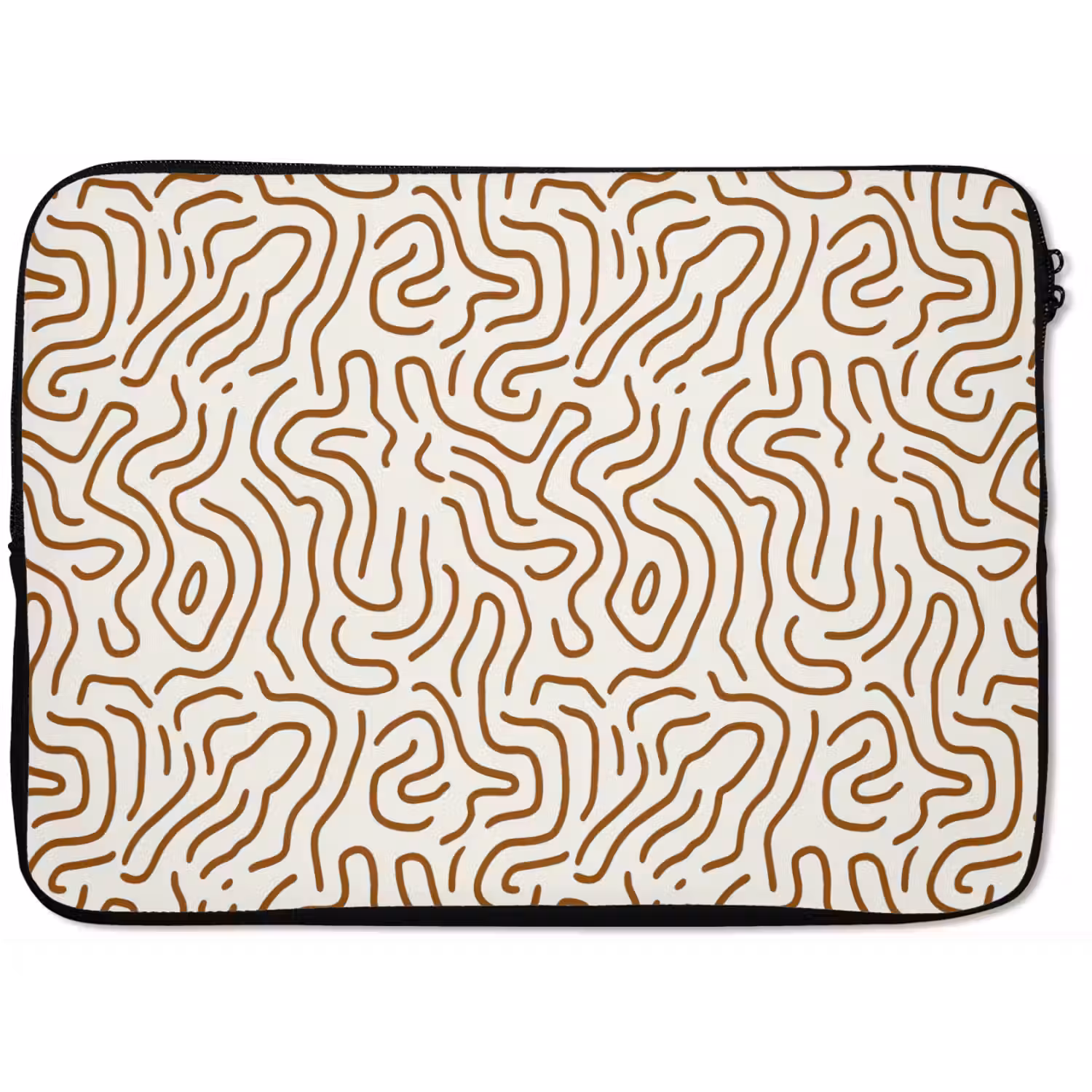 Minimalistisch - Patroon - Terracotta laptophoes neopreen klein 279 -zkaufland3dotto