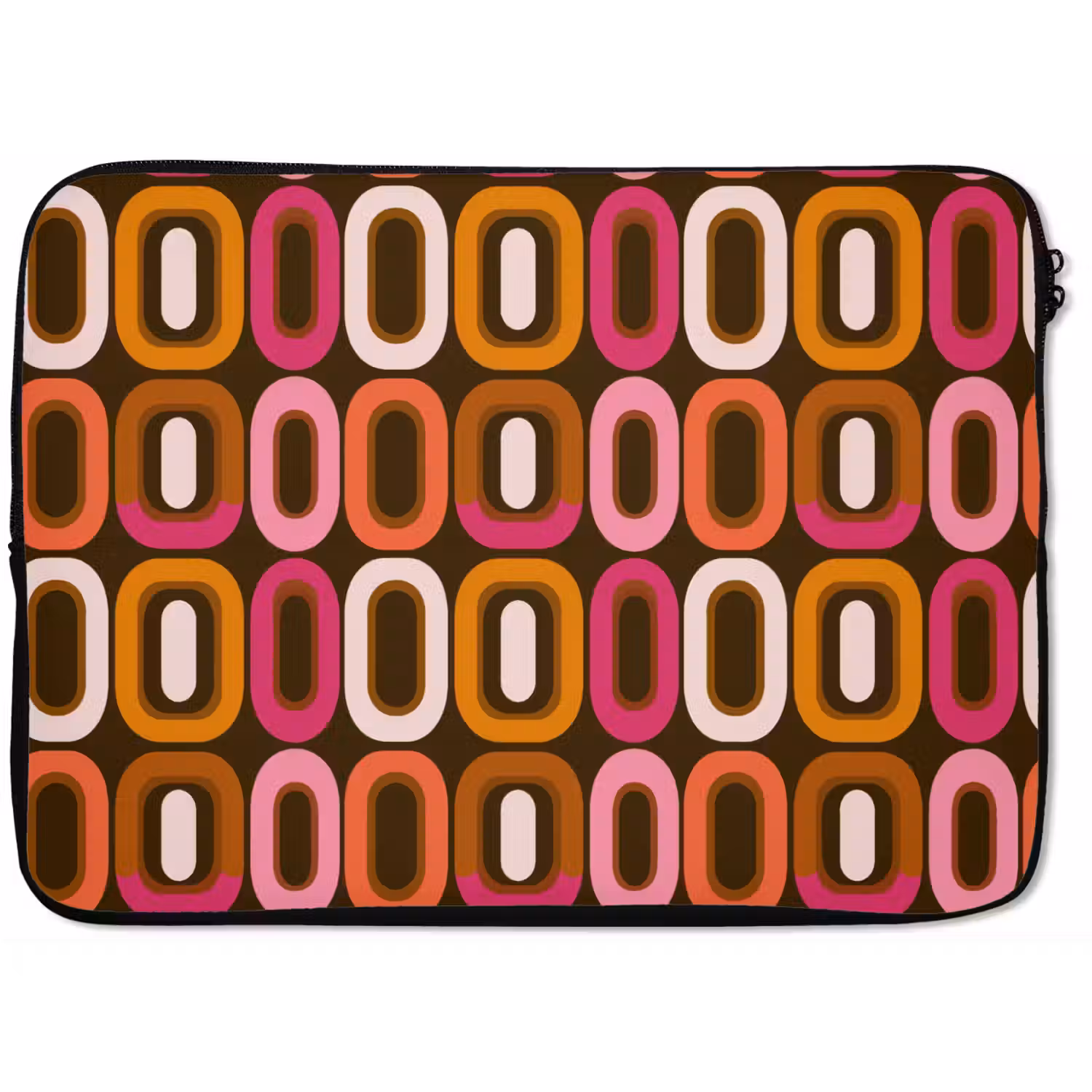 Modern - Retro - Kleurrijk laptophoes neopreen klein 279 -zkaufland3dotto